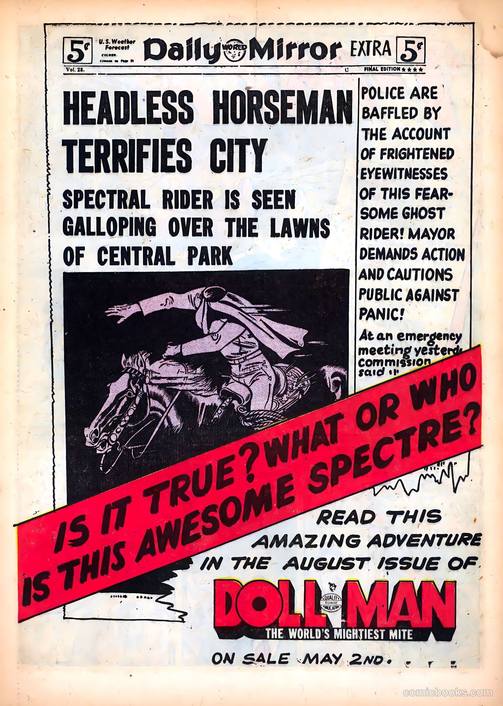 Police Comics #117 (1952) — page 17 of 36