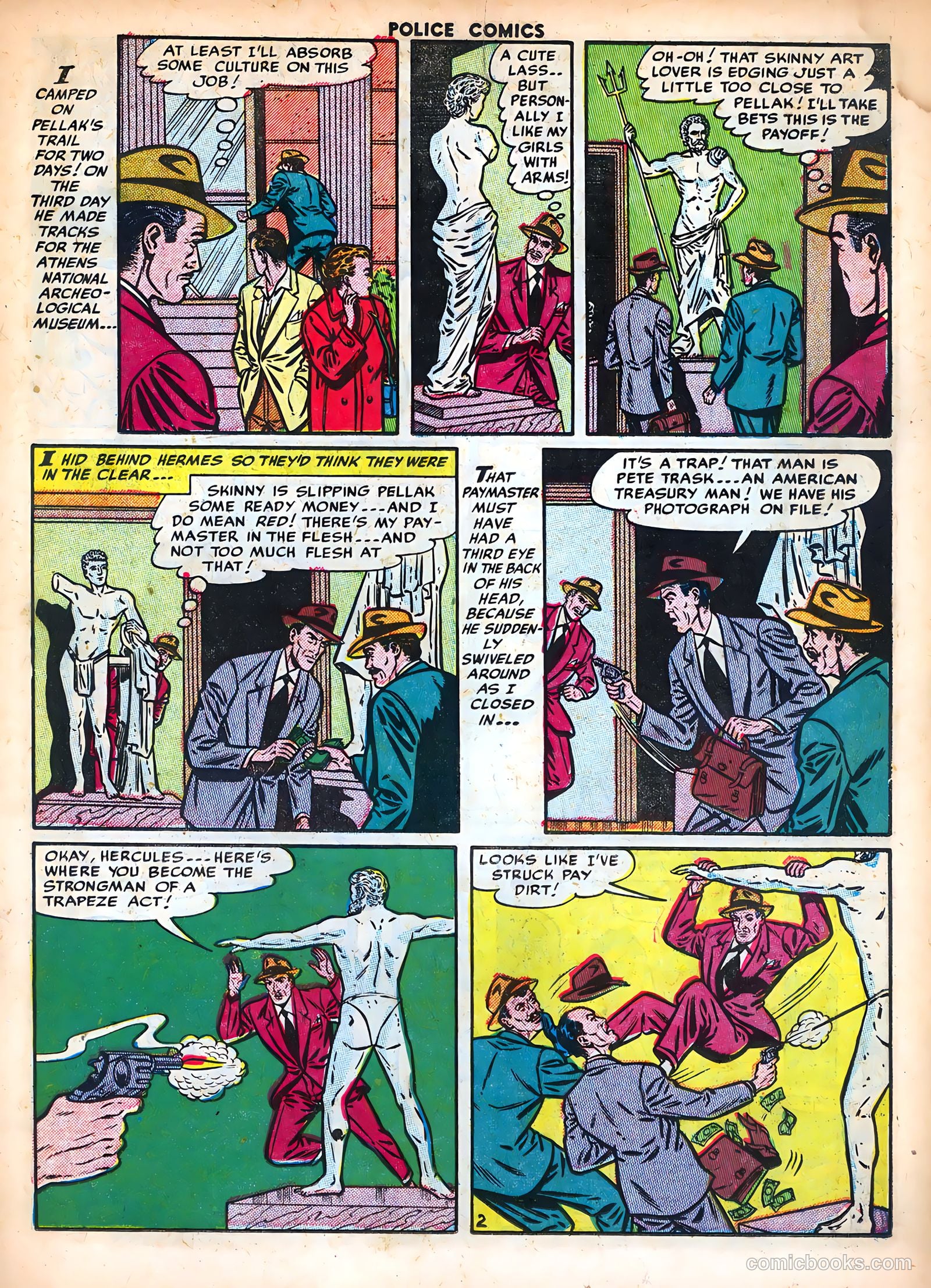Police Comics #117 (1952) — page 19 of 36