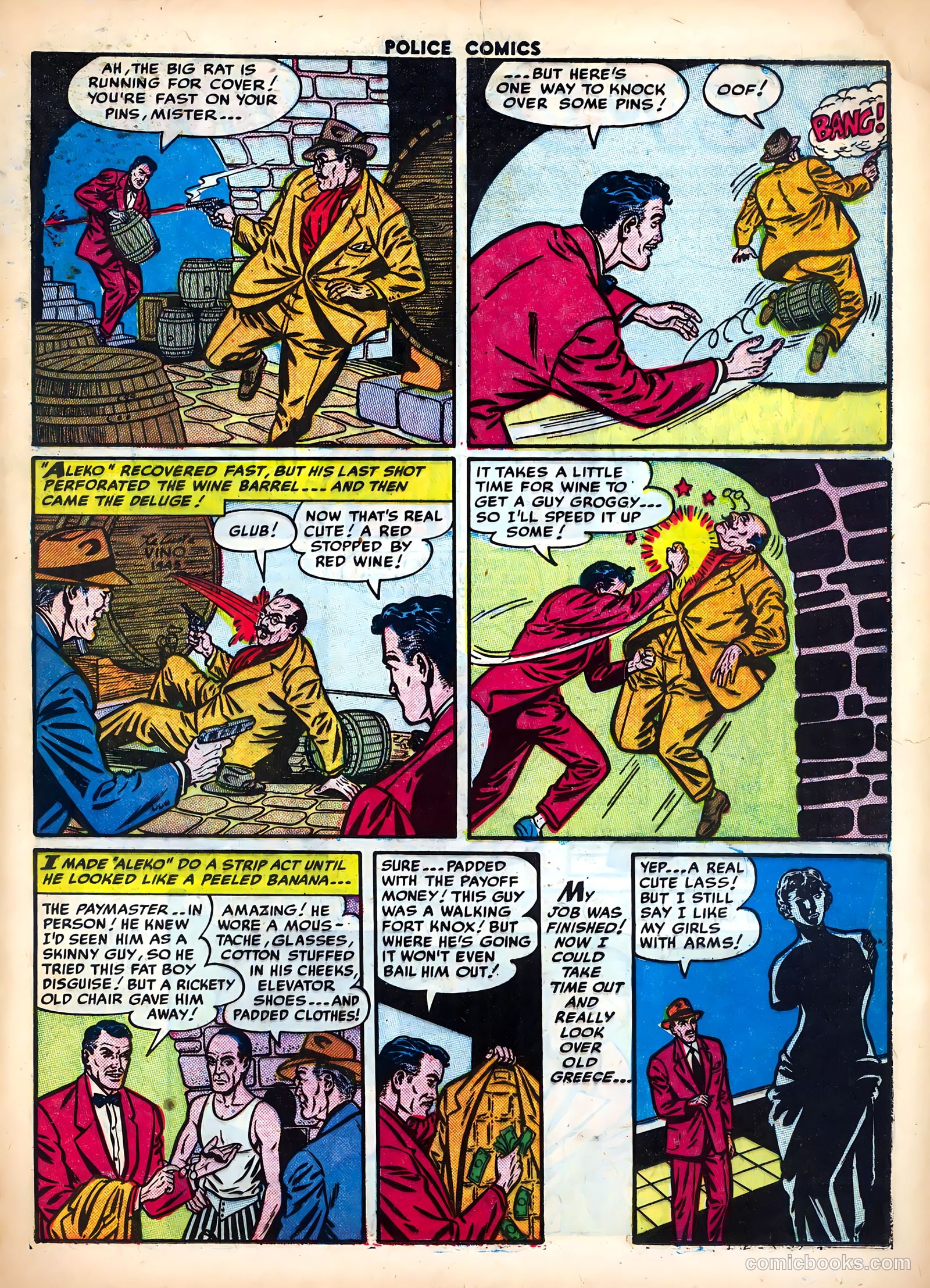 Police Comics #117 (1952) — page 25 of 36