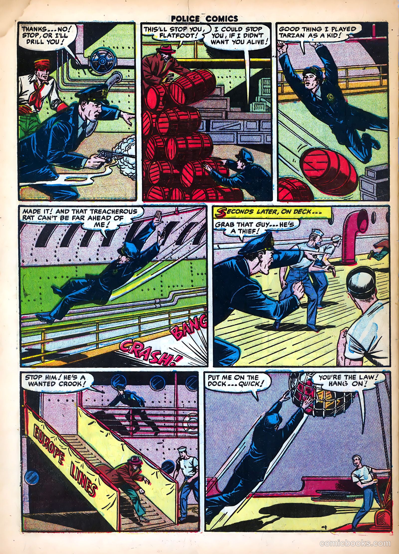 Police Comics #117 (1952) — page 32 of 36