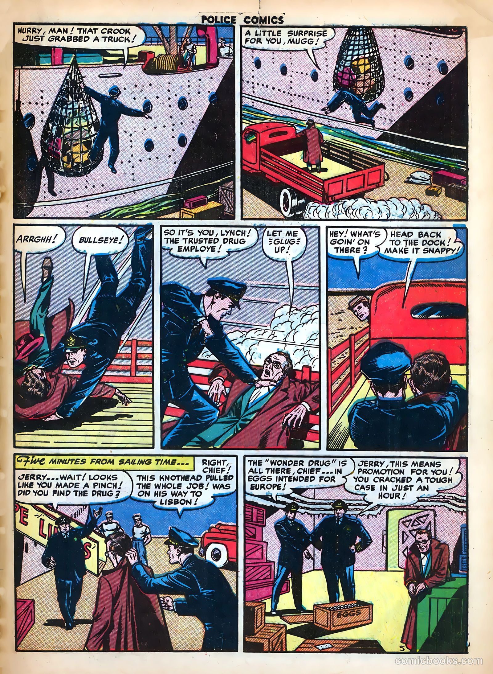 Police Comics #117 (1952) — page 33 of 36