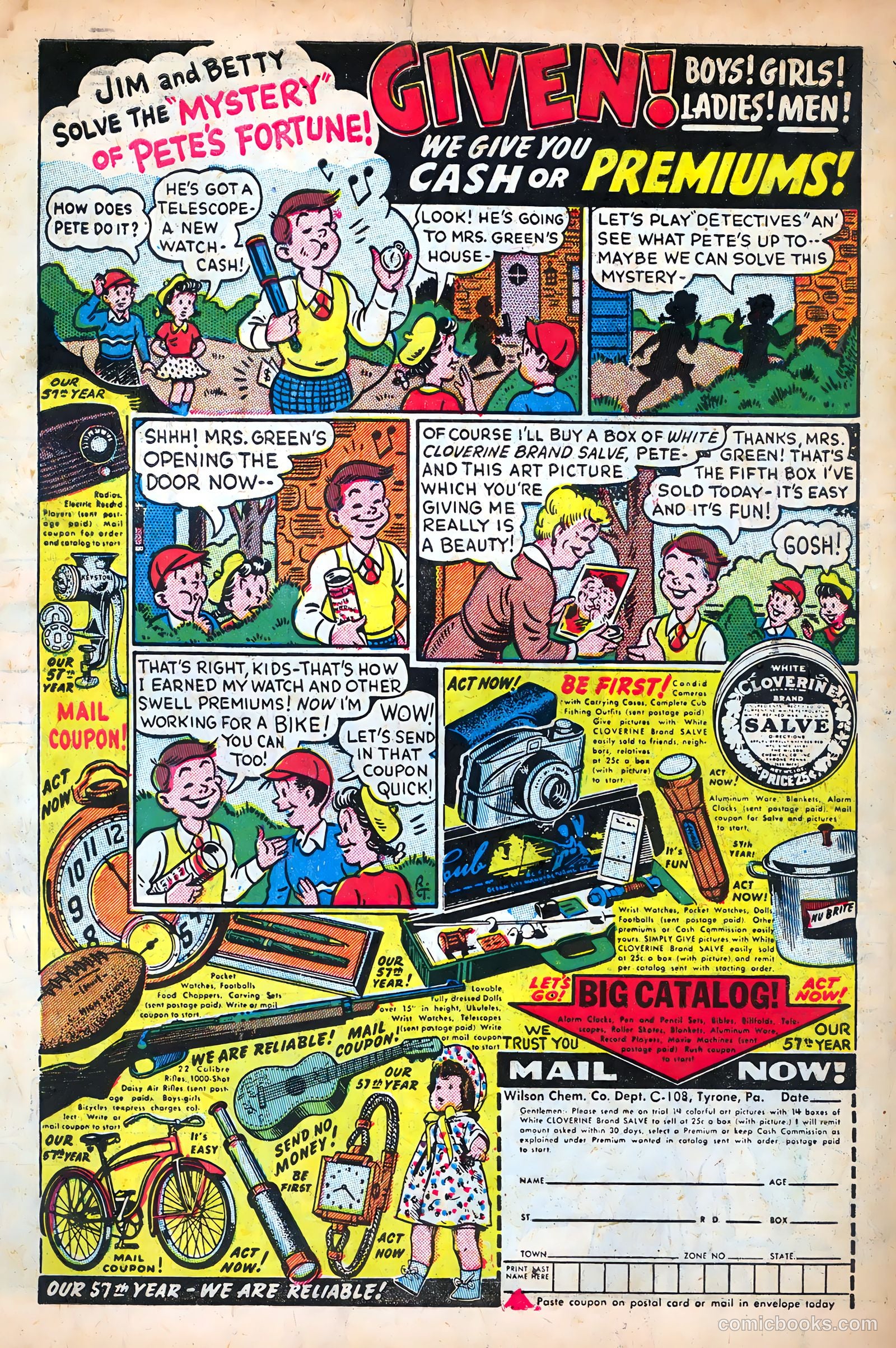Police Comics #117 (1952) — page 34 of 36