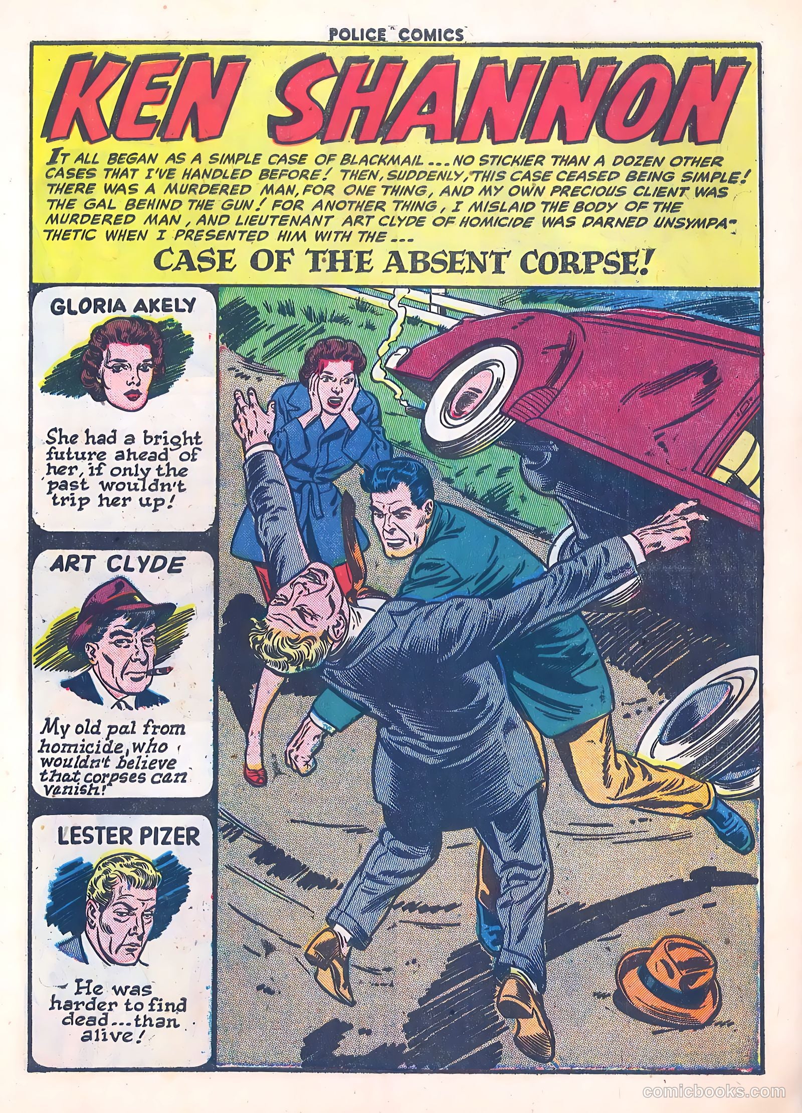 Police Comics #118 (1952) — page 3 of 35