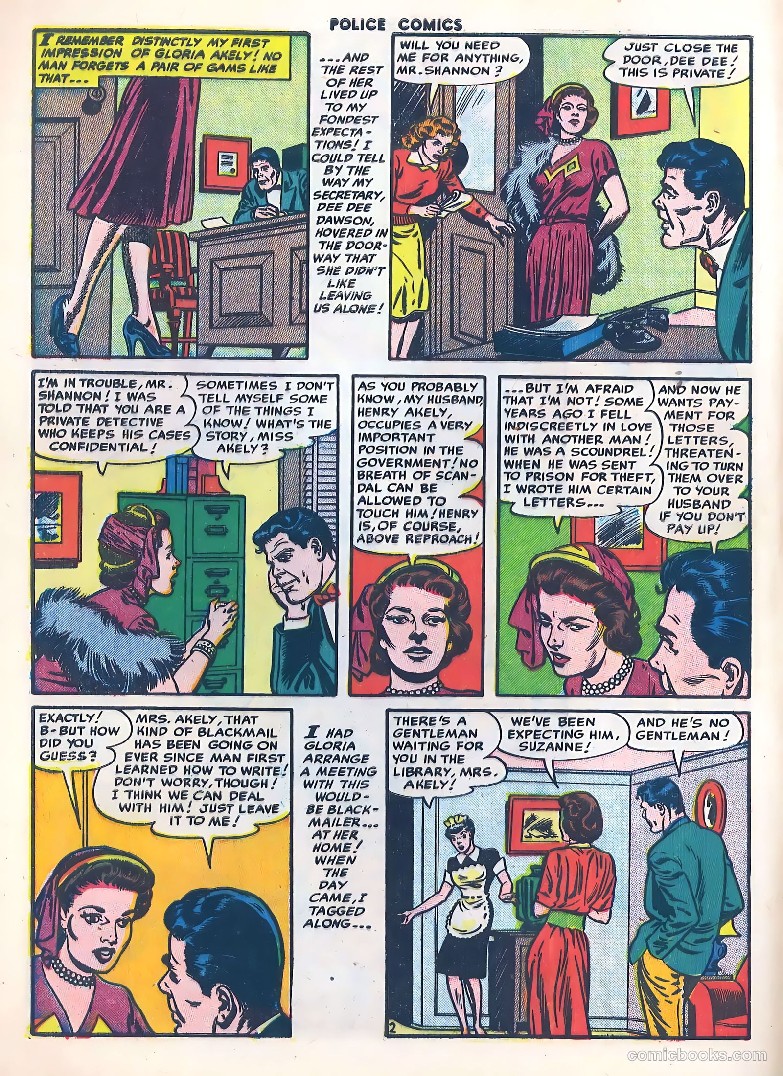 Police Comics #118 (1952) — page 4 of 35