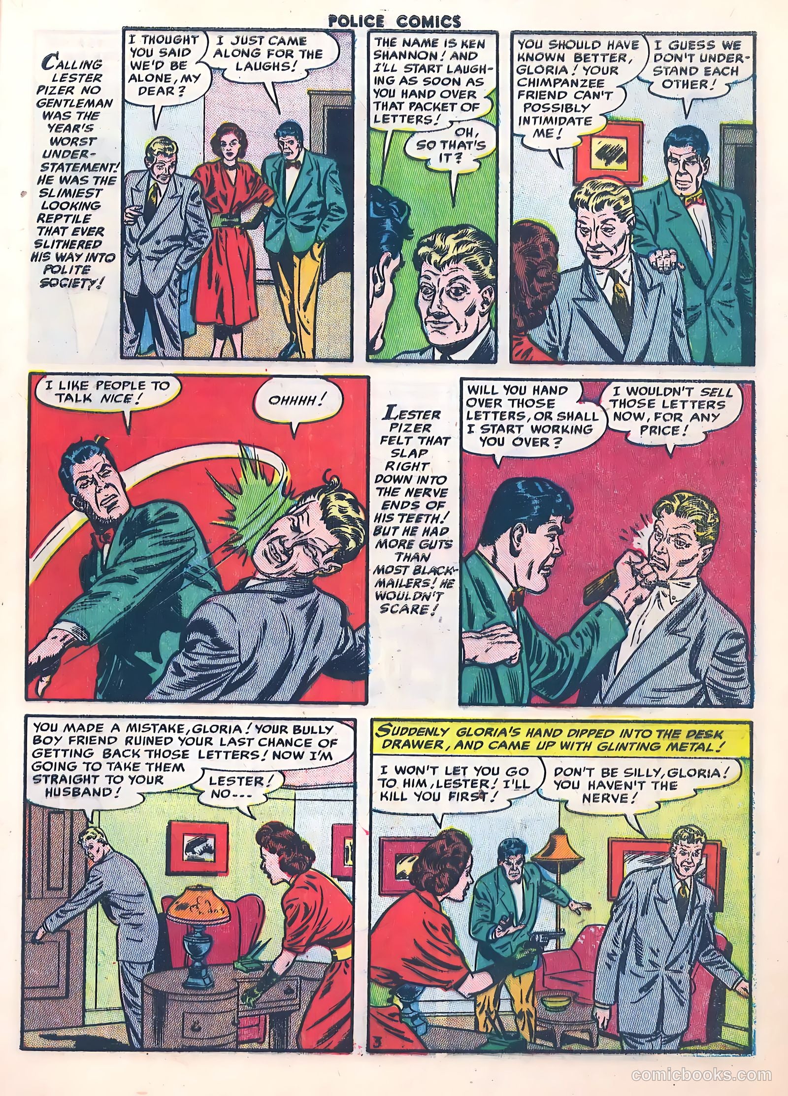 Police Comics #118 (1952) — page 5 of 35