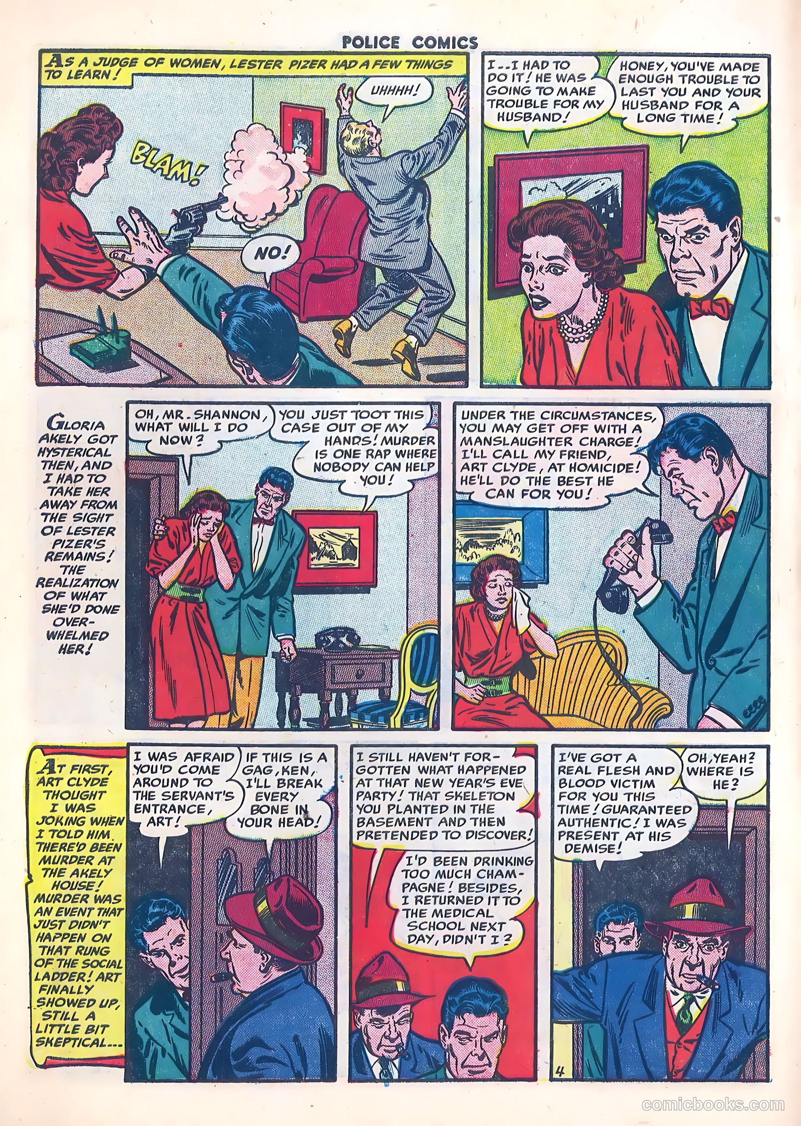 Police Comics #118 (1952) — page 6 of 35