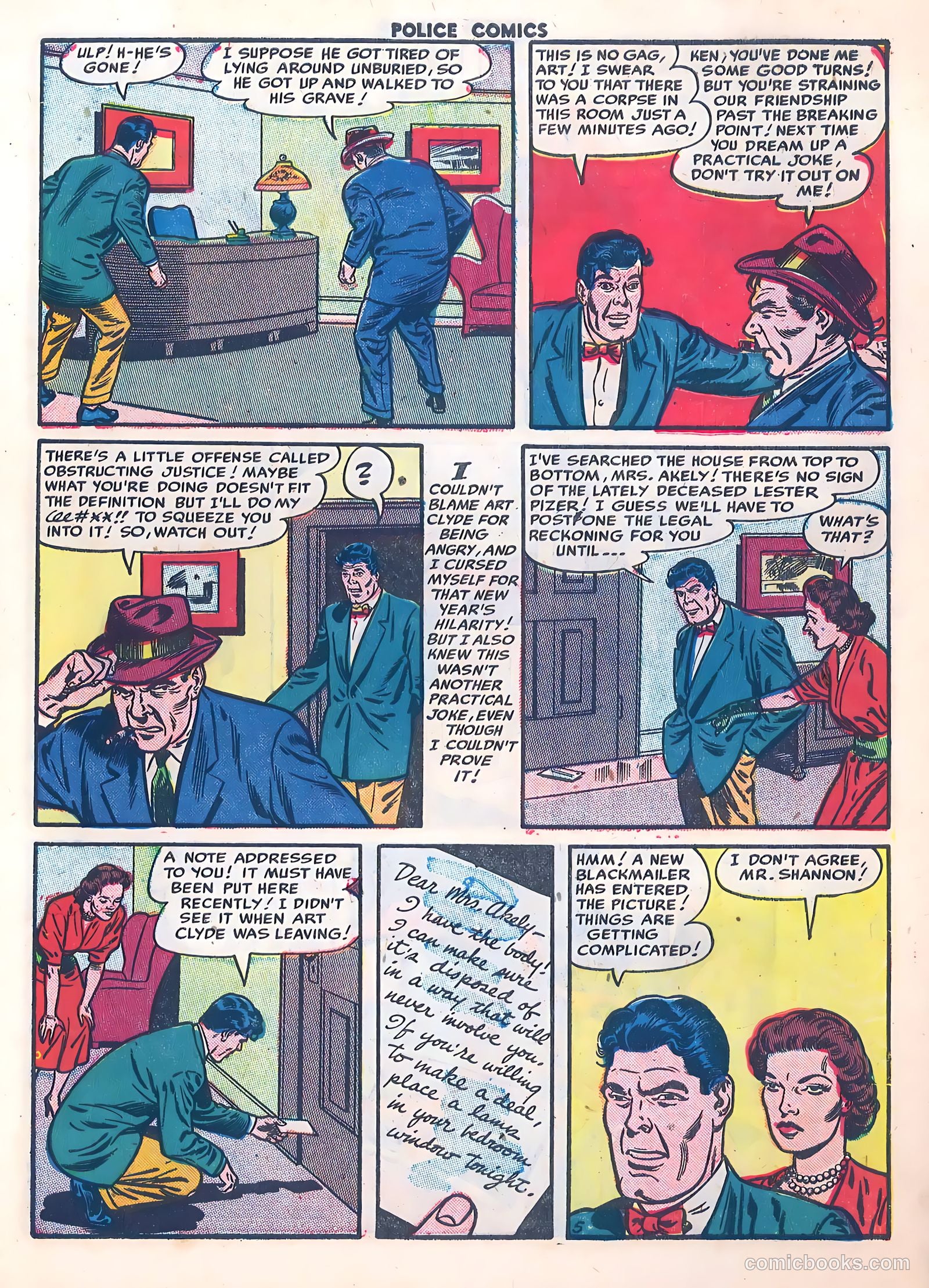 Police Comics #118 (1952) — page 7 of 35