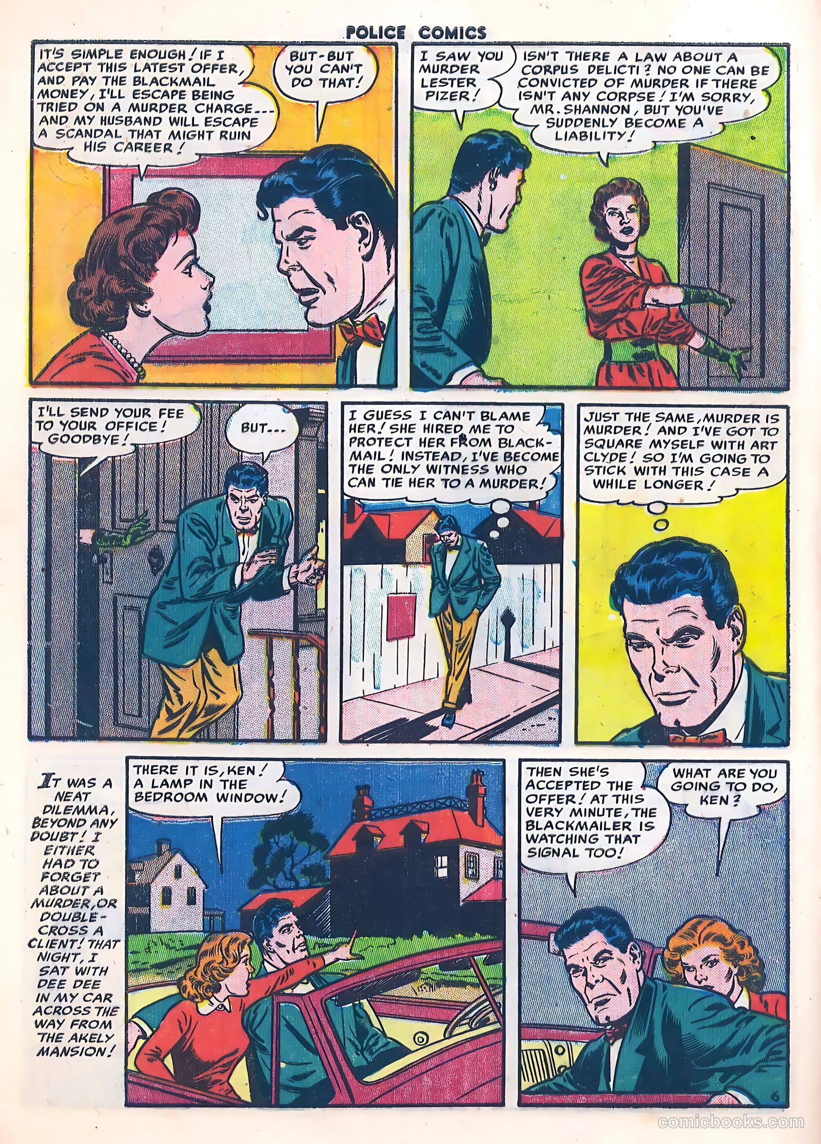 Police Comics #118 (1952) — page 8 of 35