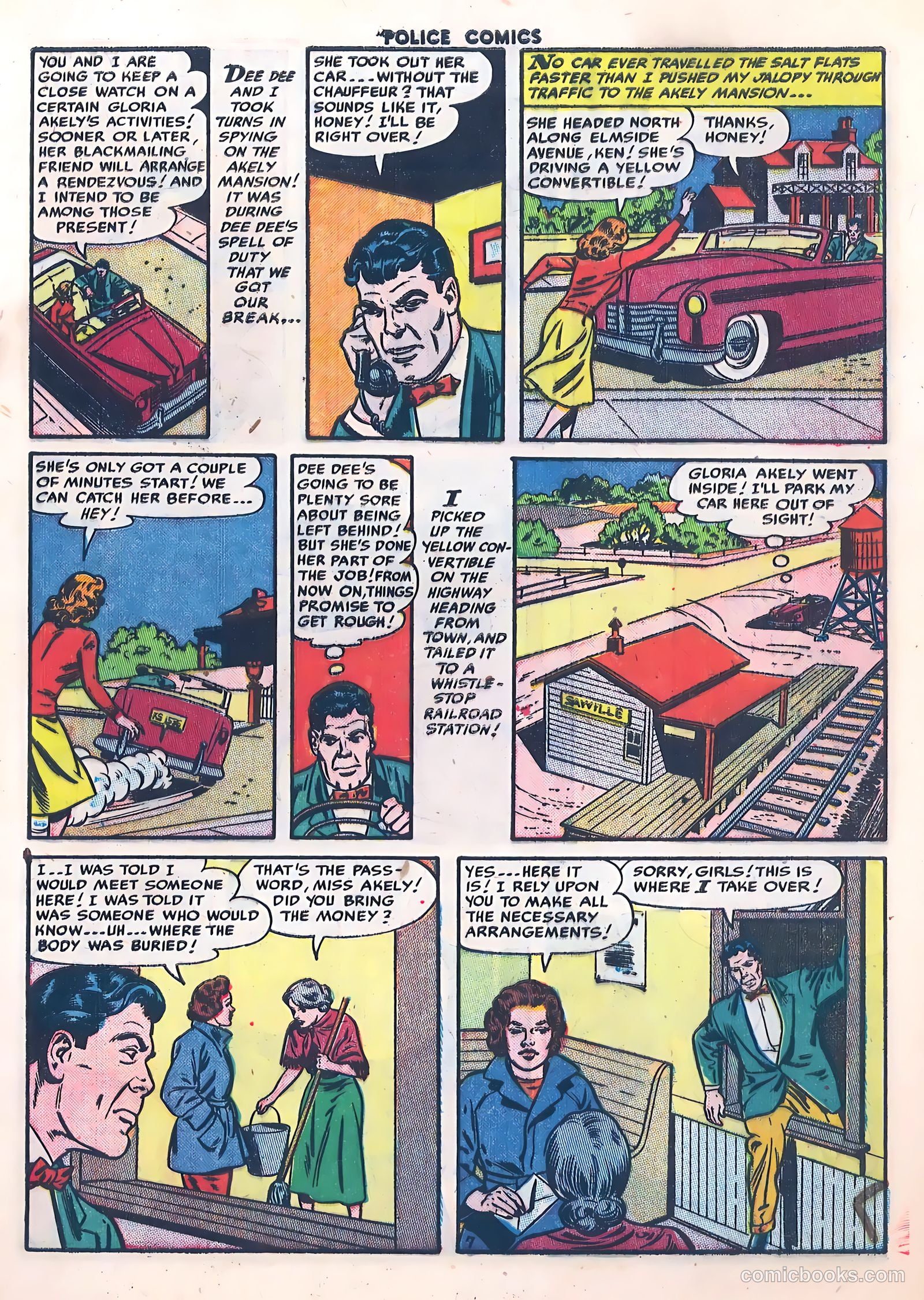 Police Comics #118 (1952) — page 9 of 35