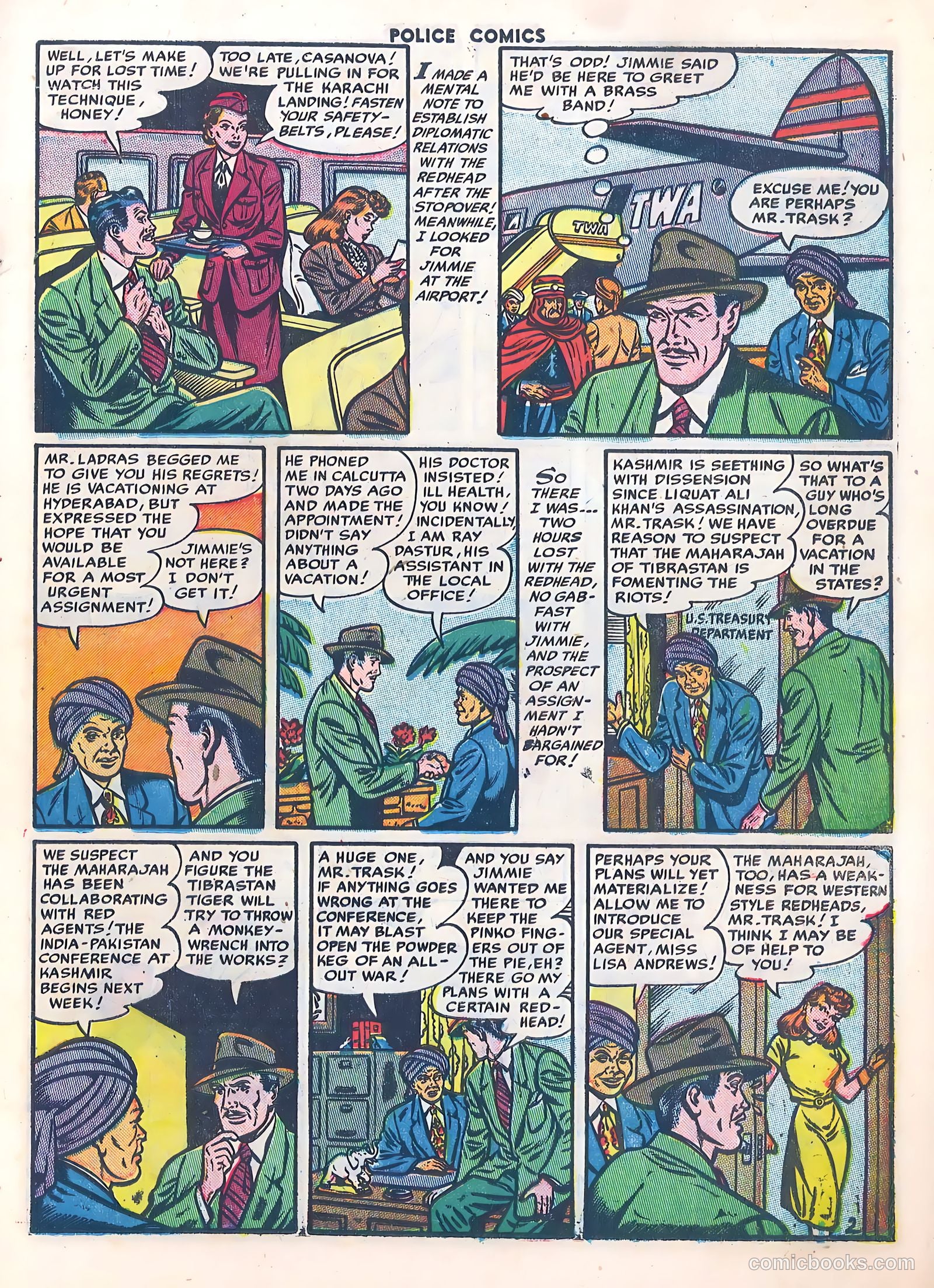 Police Comics #118 (1952) — page 19 of 35