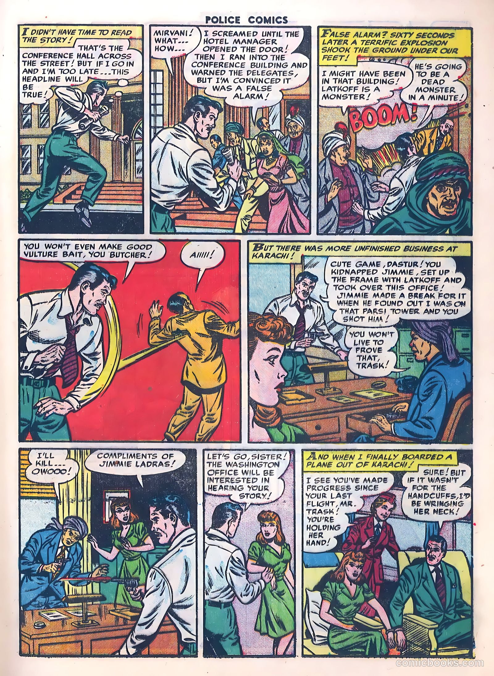 Police Comics #118 (1952) — page 25 of 35