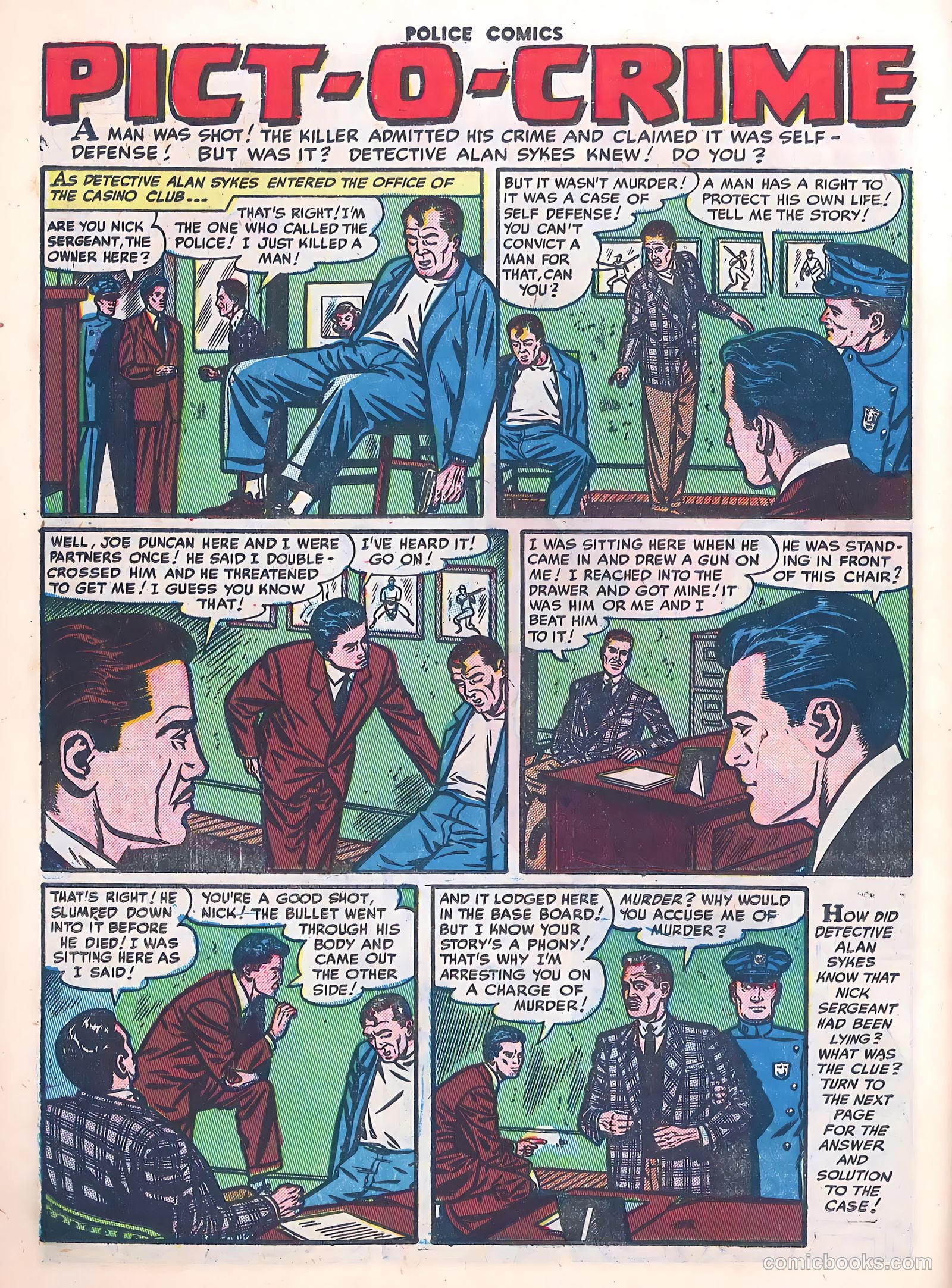 Police Comics #118 (1952) — page 26 of 35