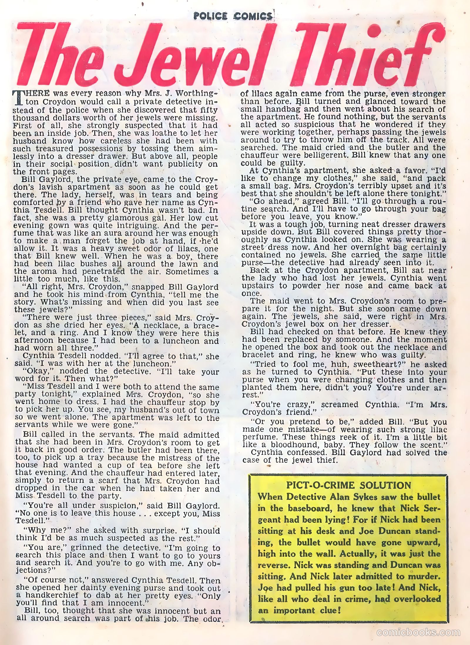 Police Comics #118 (1952) — page 27 of 35
