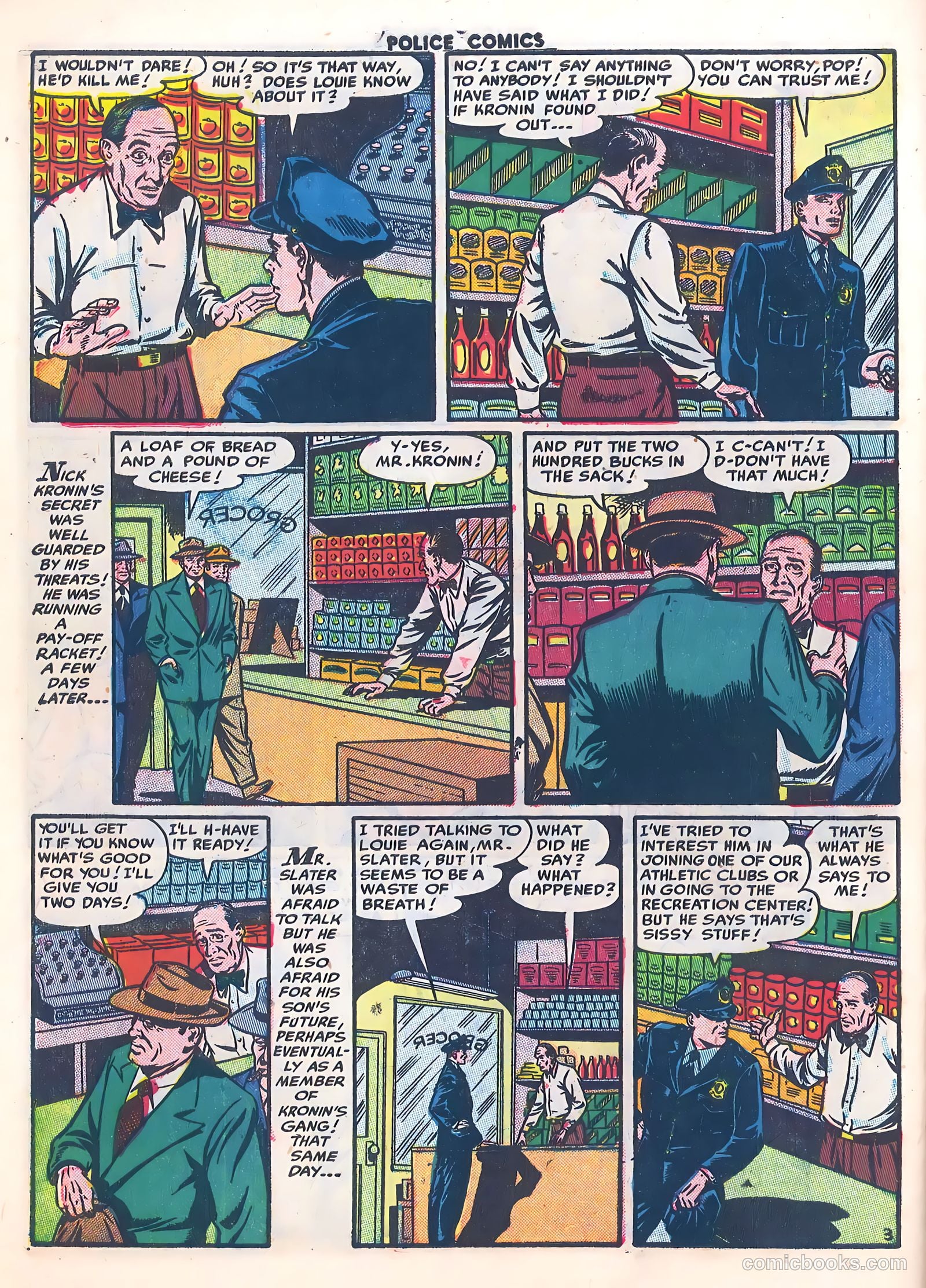 Police Comics #118 (1952) — page 30 of 35