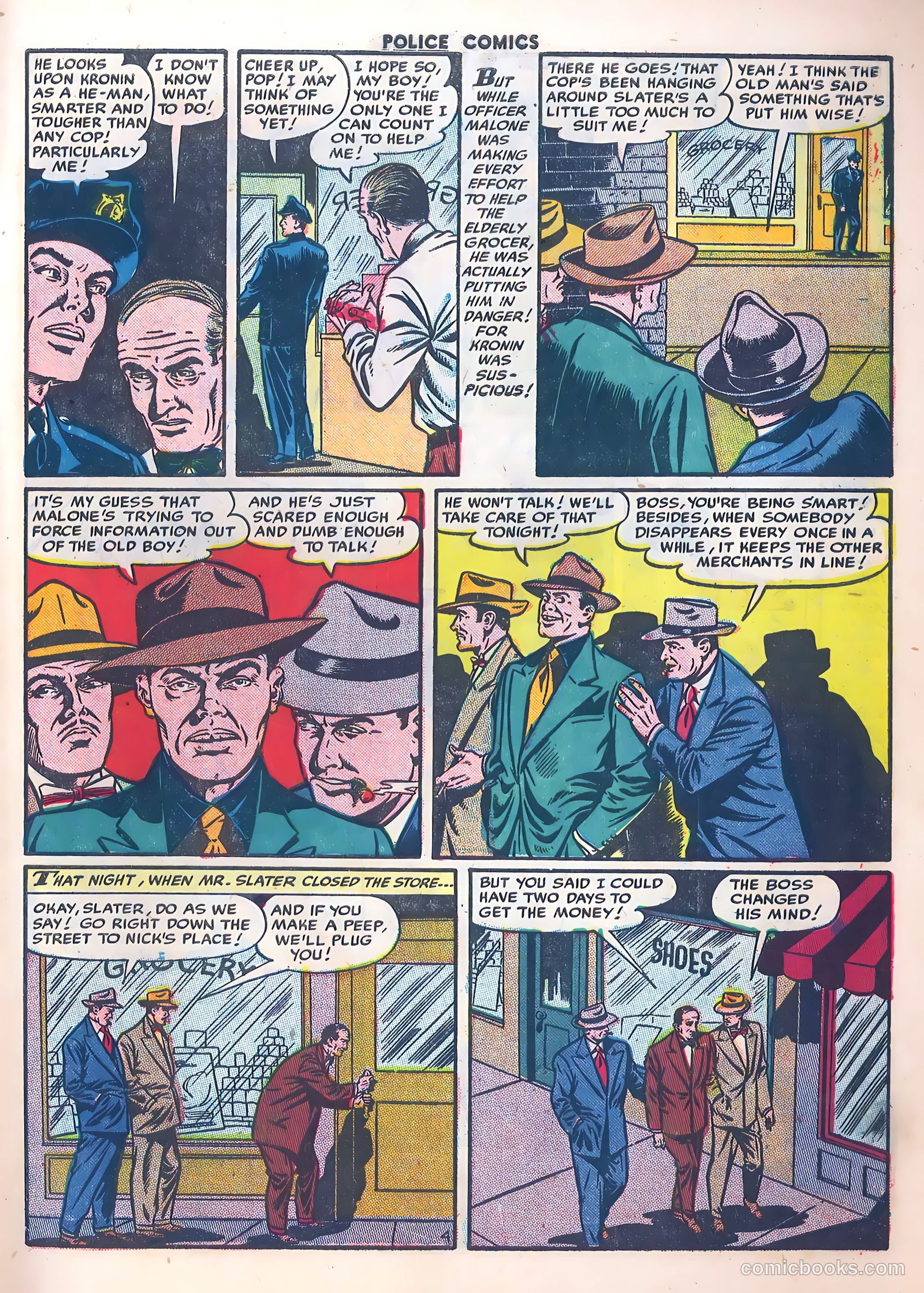 Police Comics #118 (1952) — page 31 of 35