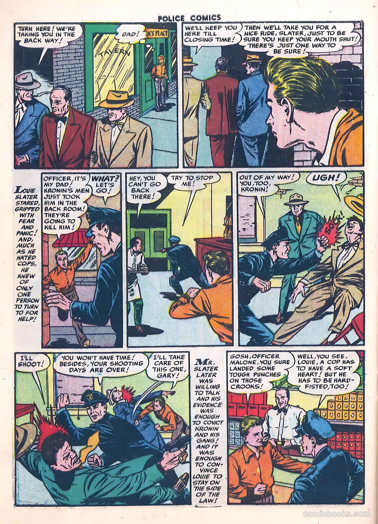 Police Comics #118 (1952) — page 32 of 35