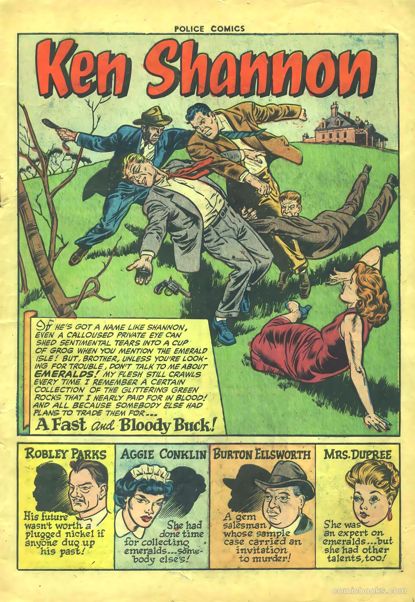 Police Comics #119 (1952) — page 3 of 36