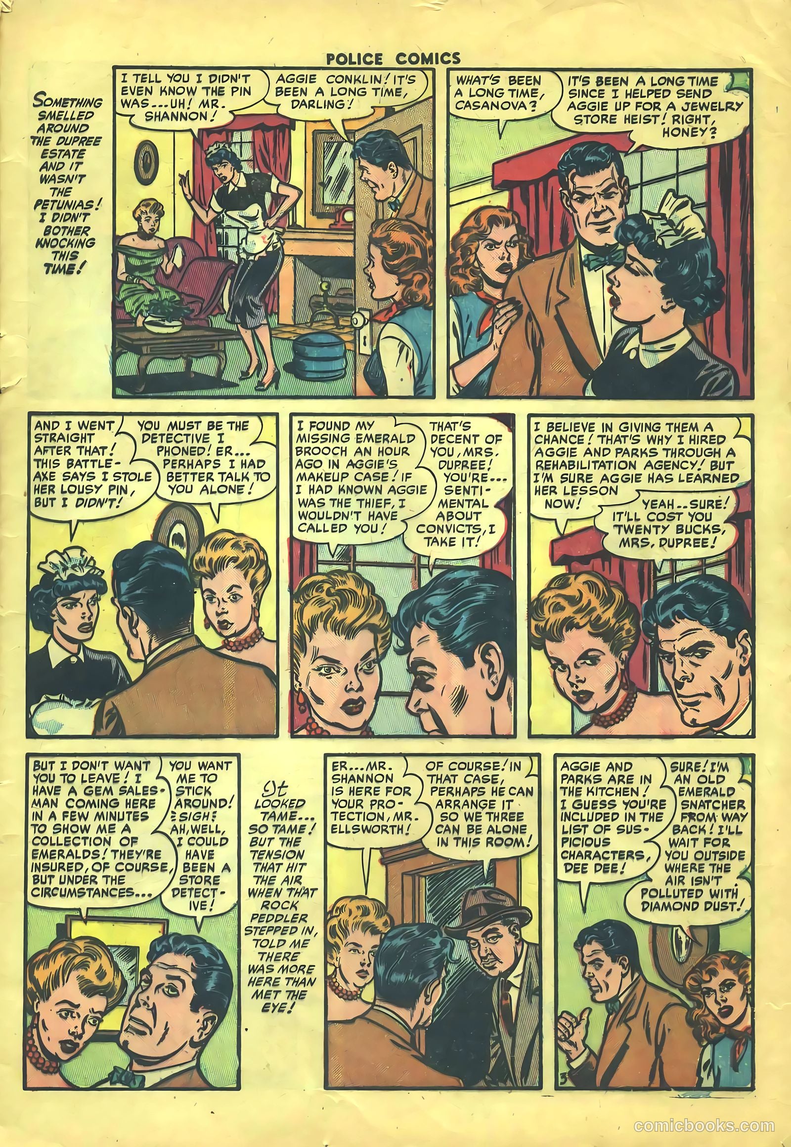 Police Comics #119 (1952) — page 5 of 36