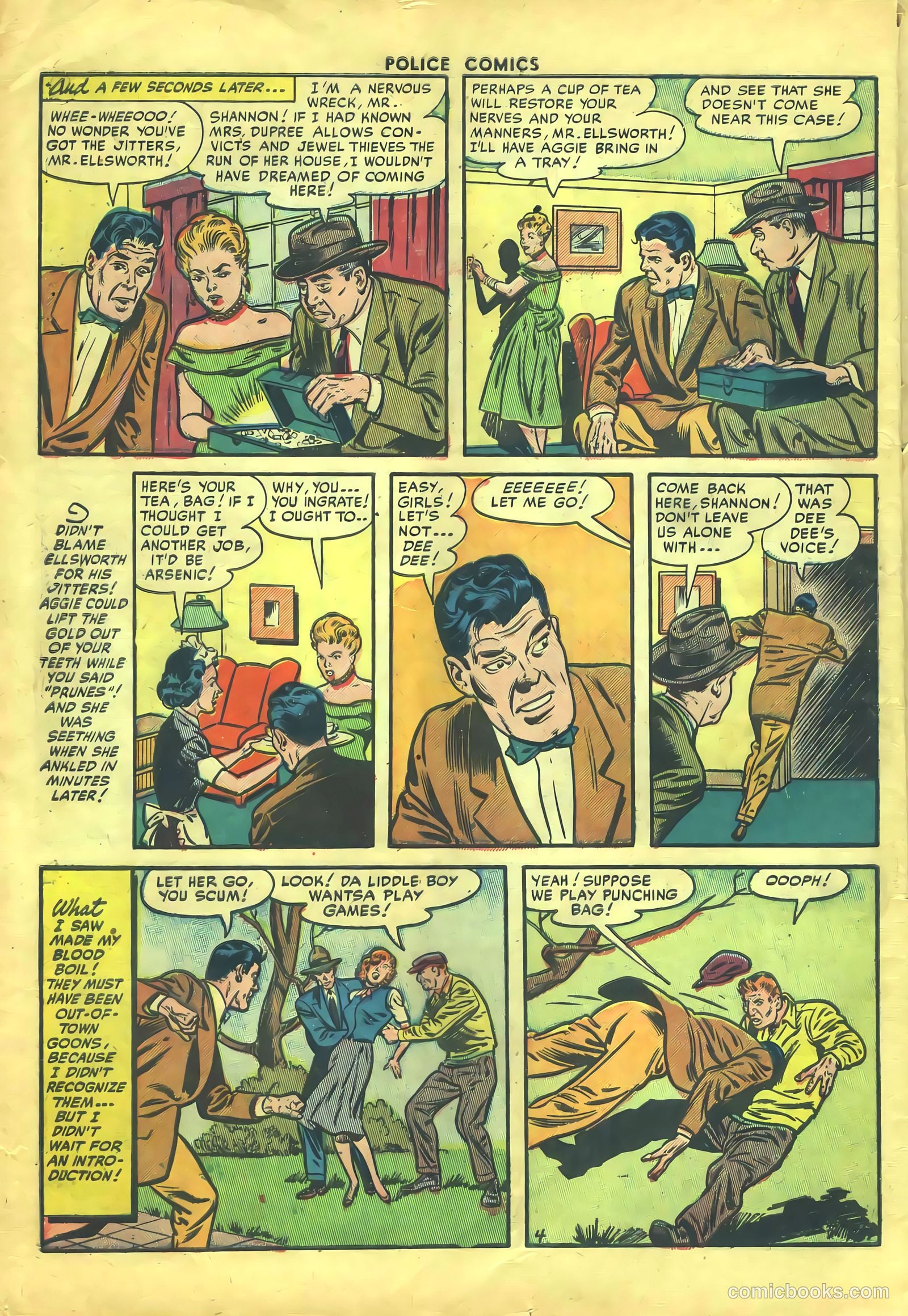 Police Comics #119 (1952) — page 6 of 36