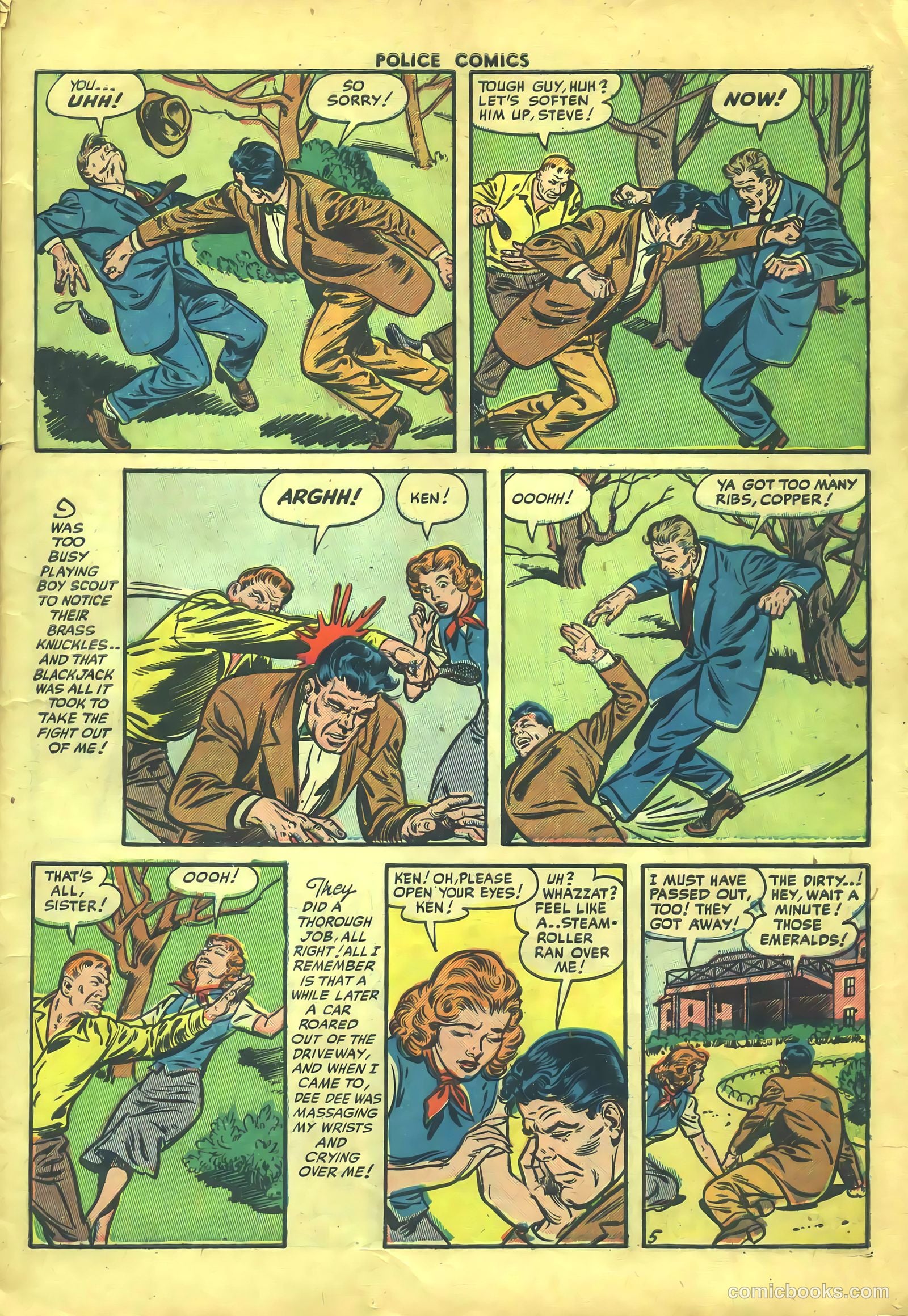 Police Comics #119 (1952) — page 7 of 36