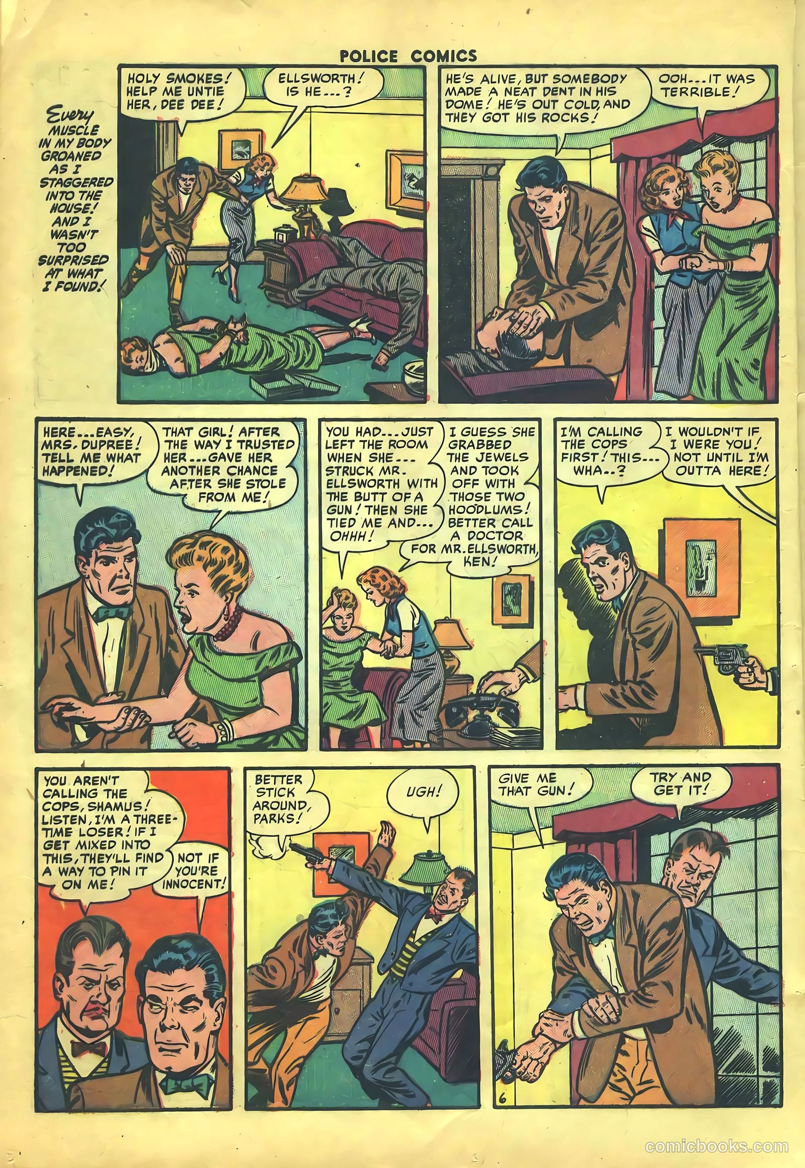 Police Comics #119 (1952) — page 8 of 36