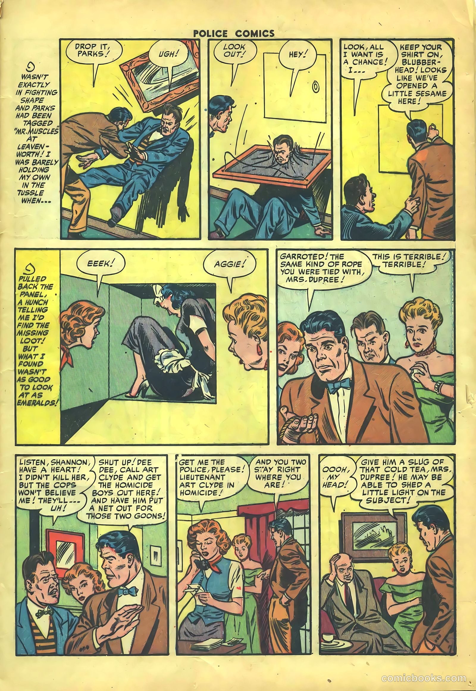 Police Comics #119 (1952) — page 9 of 36