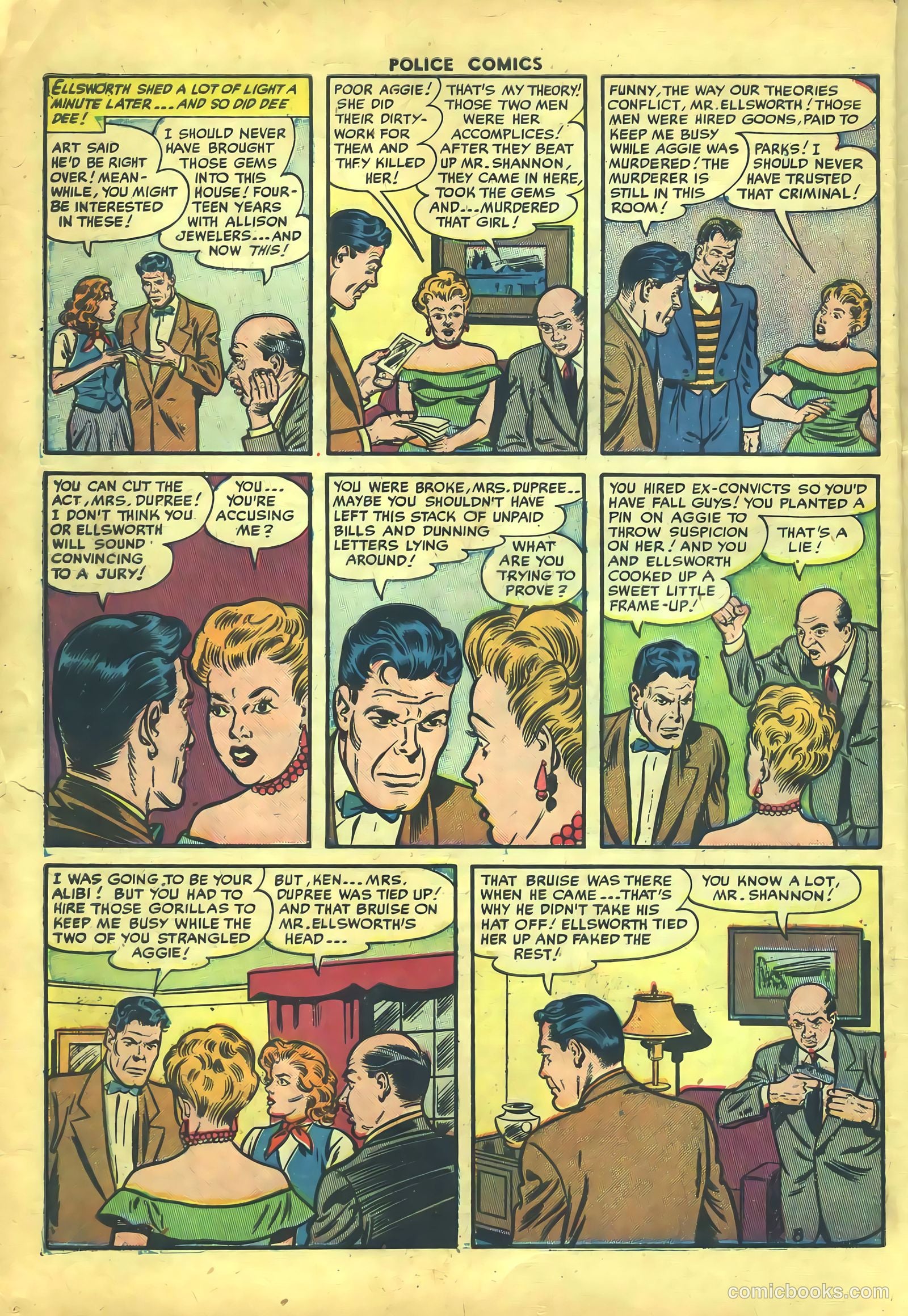 Police Comics #119 (1952) — page 10 of 36