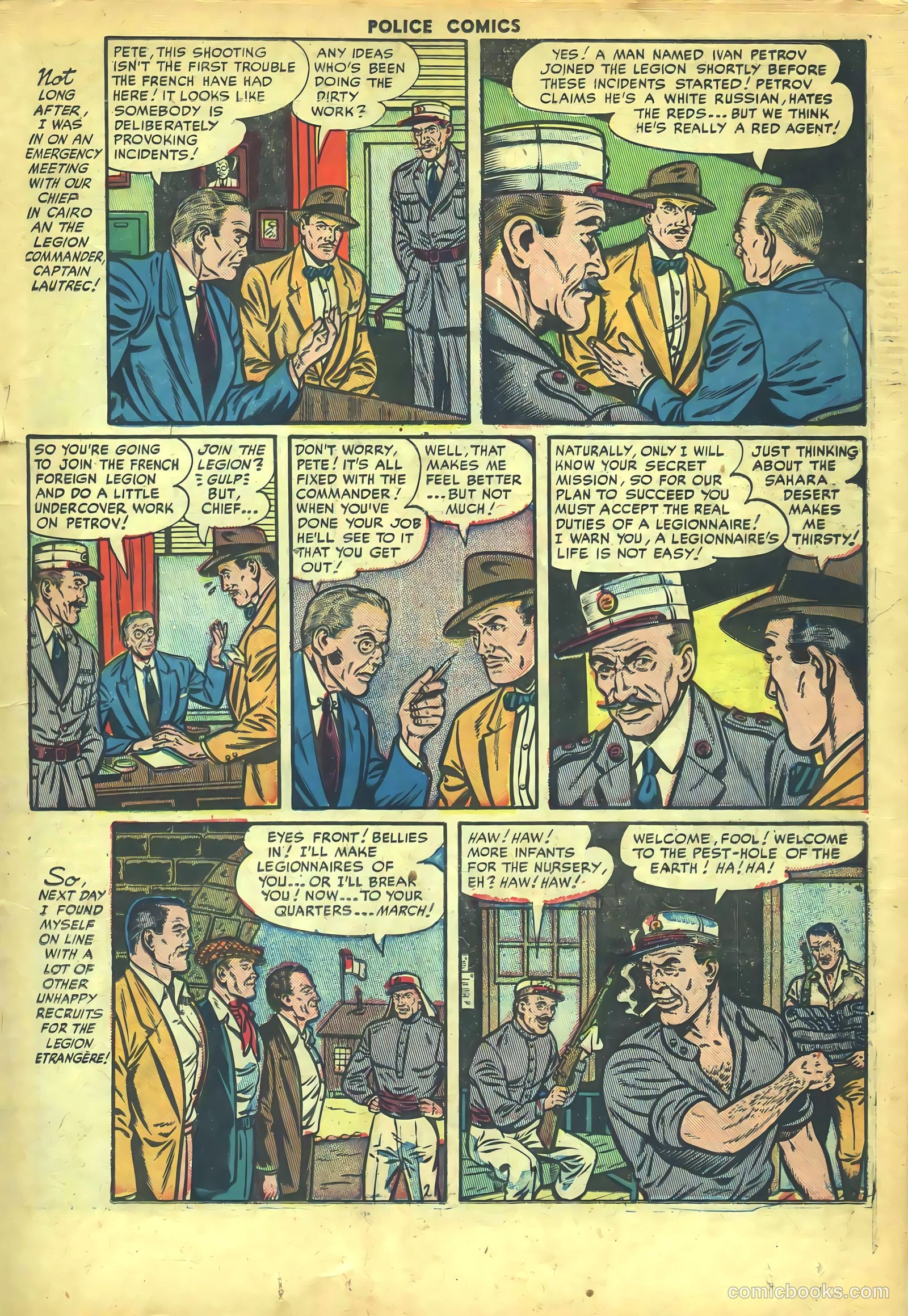 Police Comics #119 (1952) — page 19 of 36