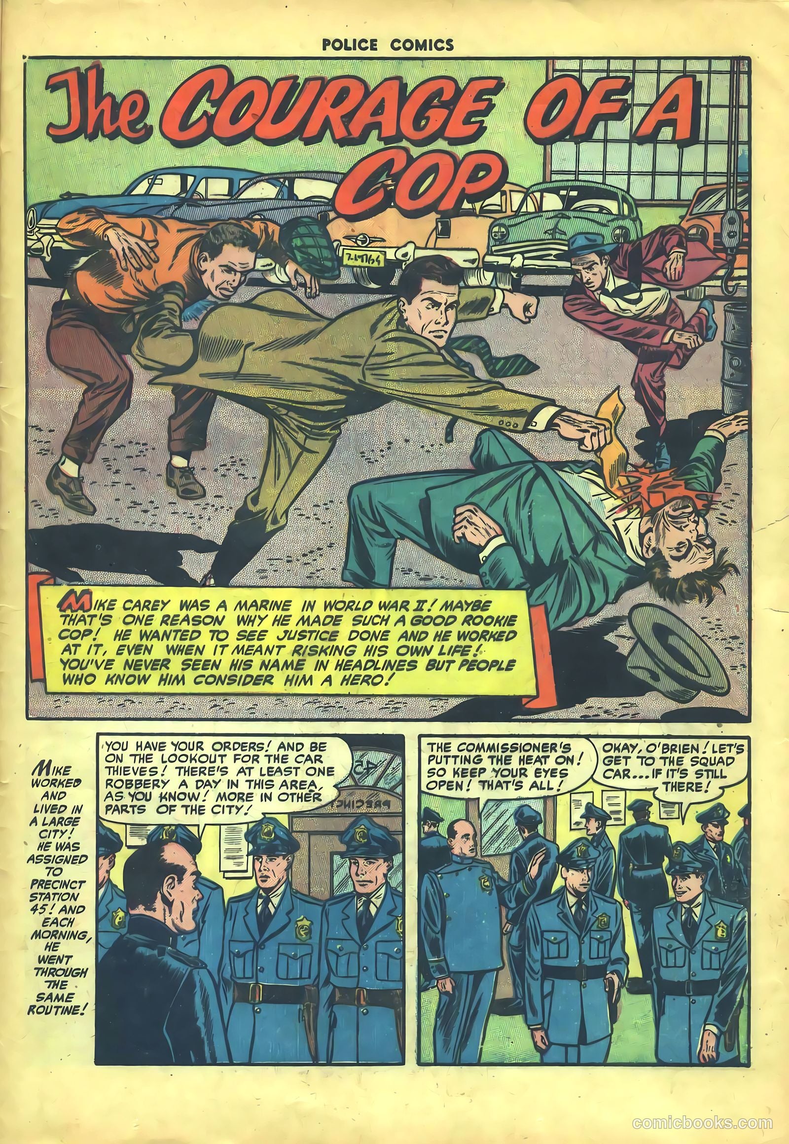 Police Comics #119 (1952) — page 29 of 36