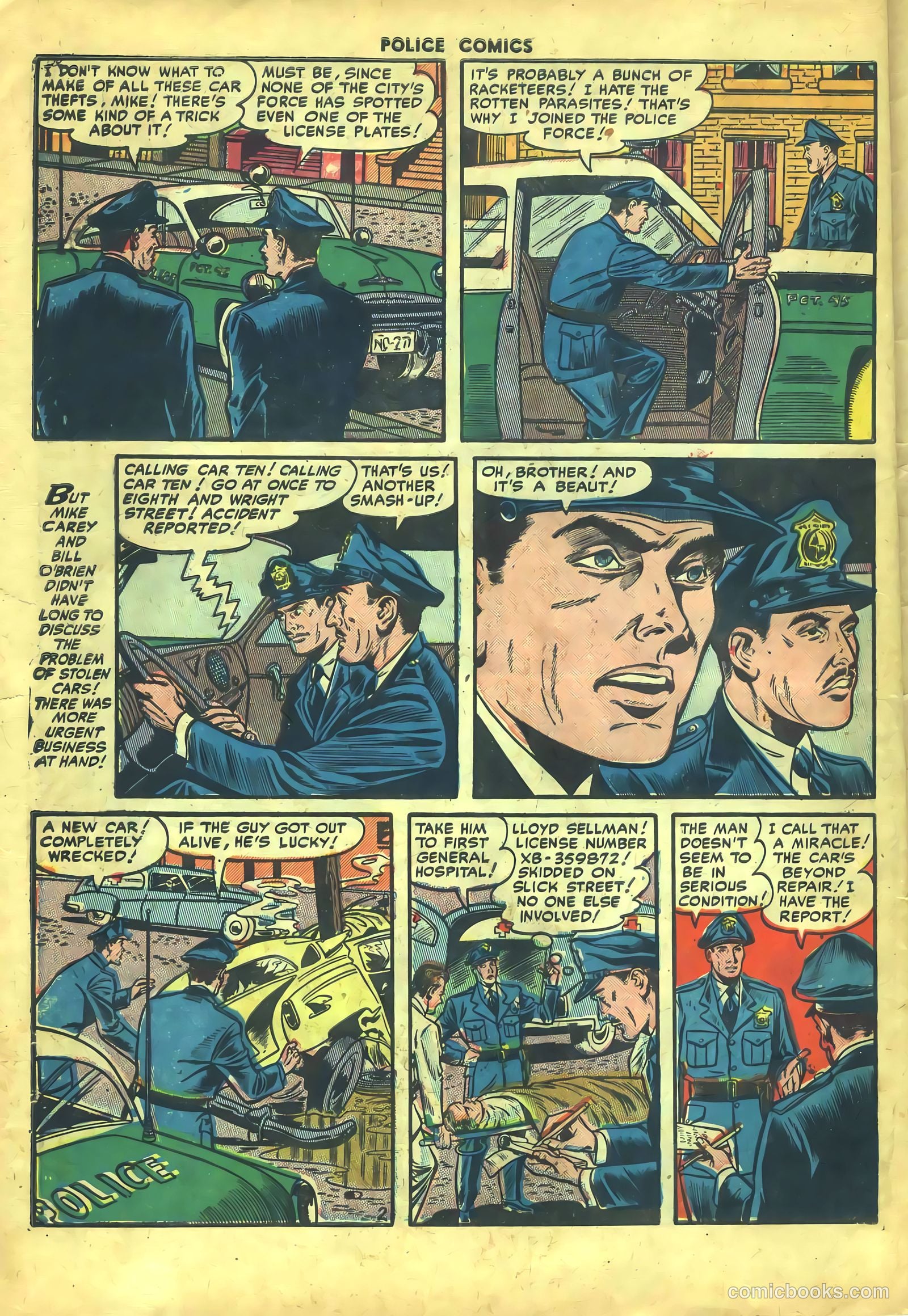 Police Comics #119 (1952) — page 30 of 36