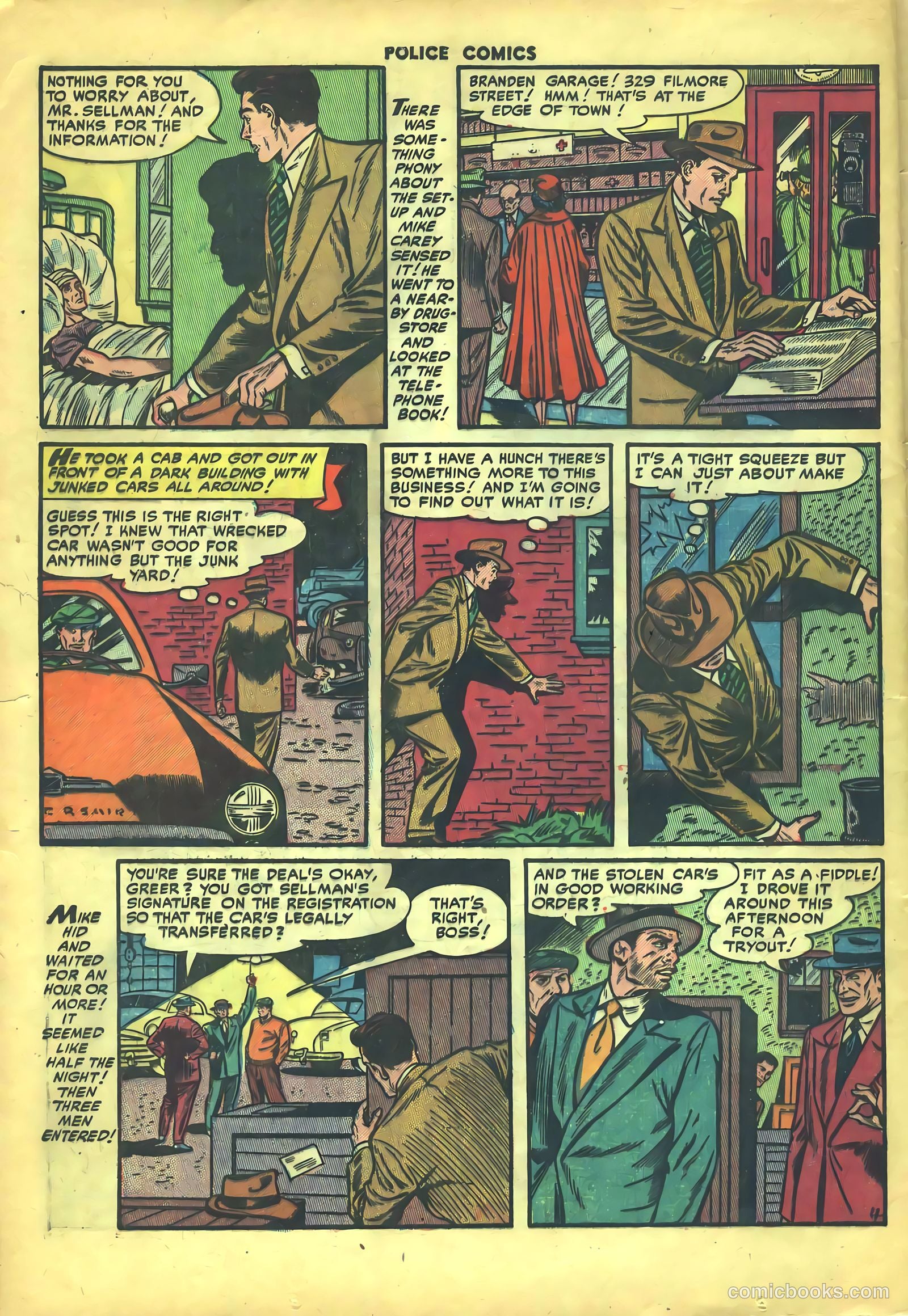 Police Comics #119 (1952) — page 32 of 36