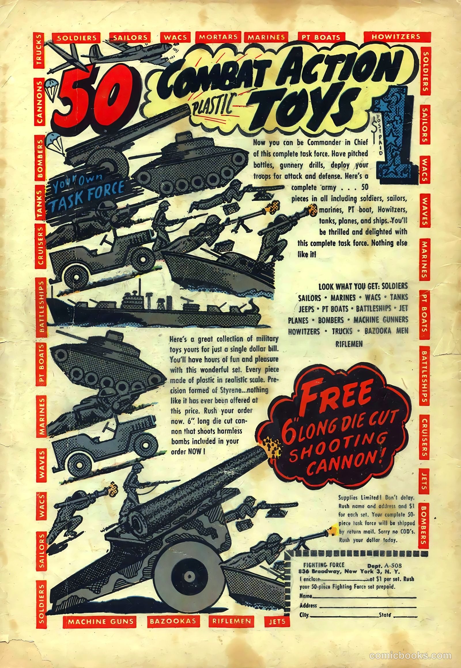 Police Comics #119 (1952) — page 36 of 36
