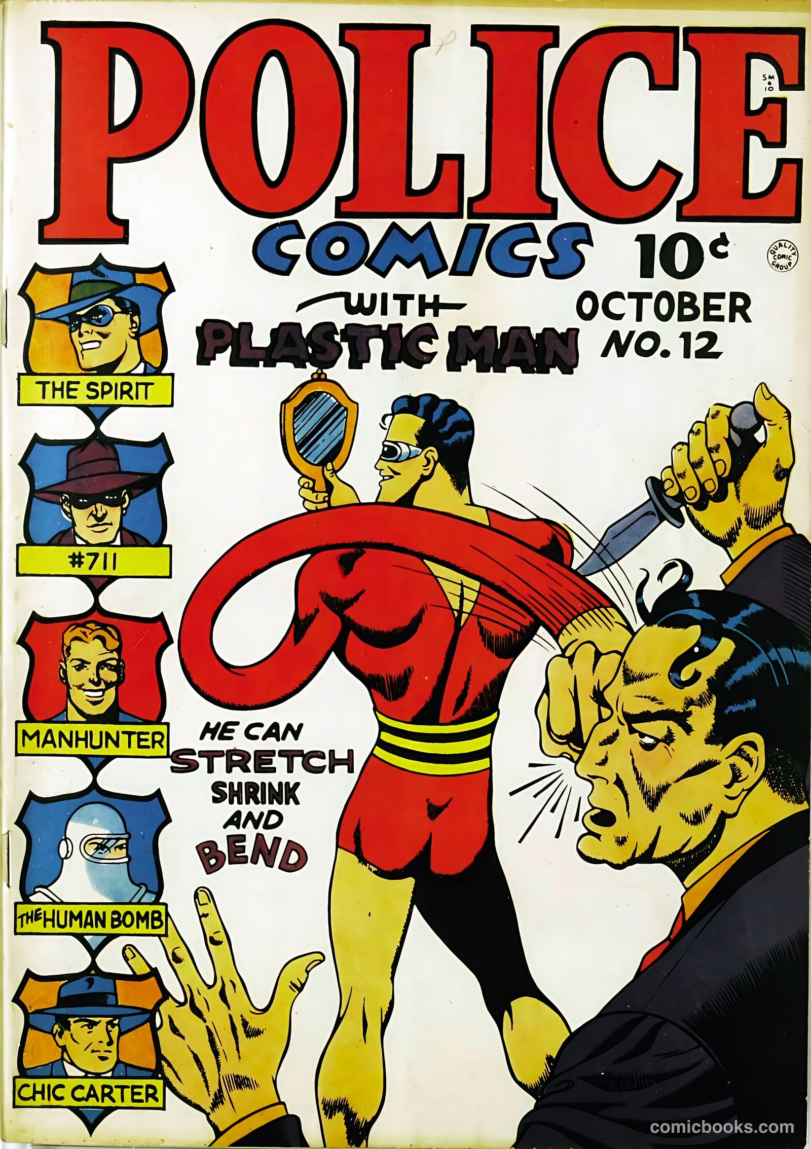 Police Comics #12 (1942) — page 2 of 69