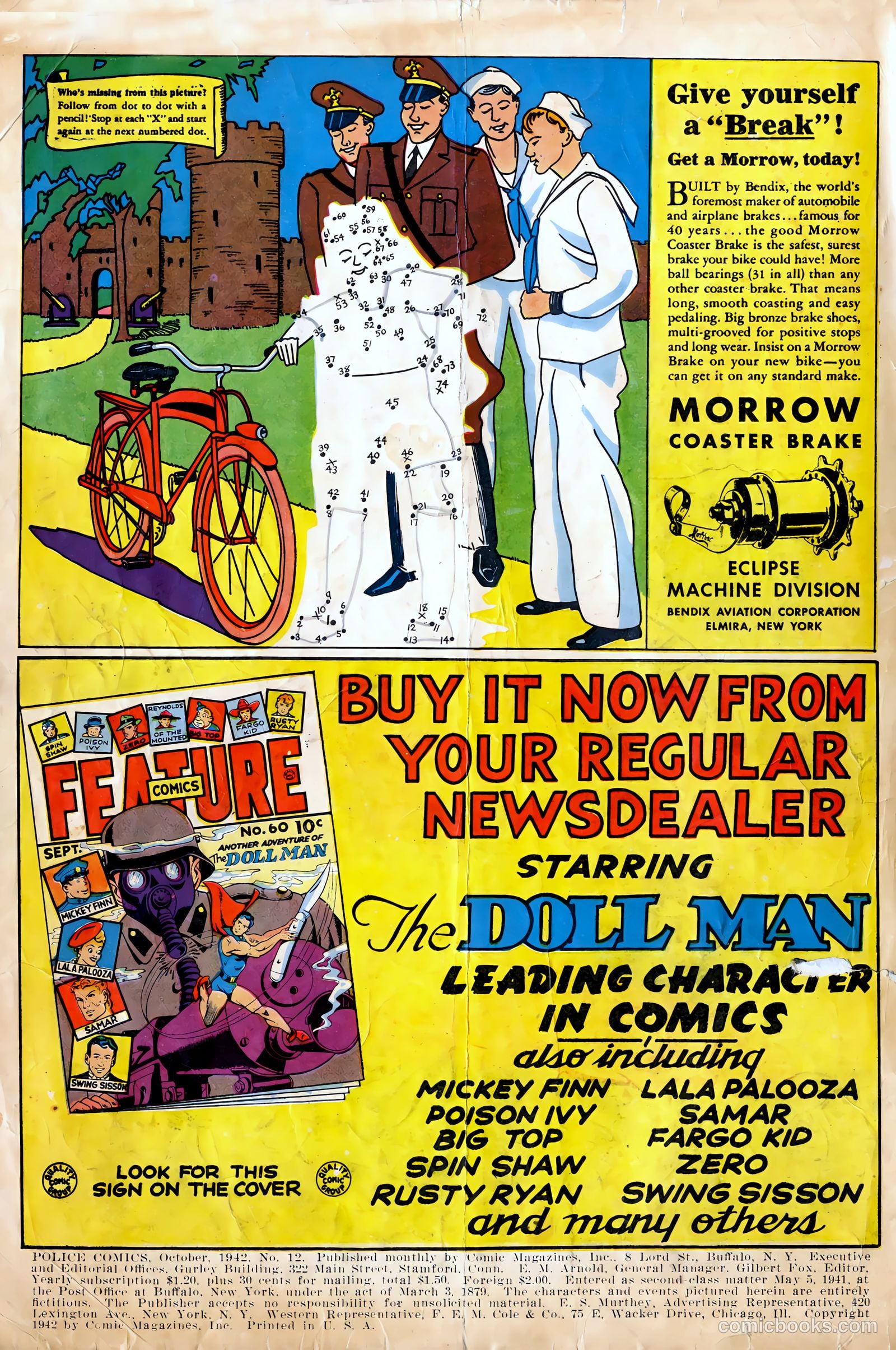 Police Comics #12 (1942) — page 3 of 69