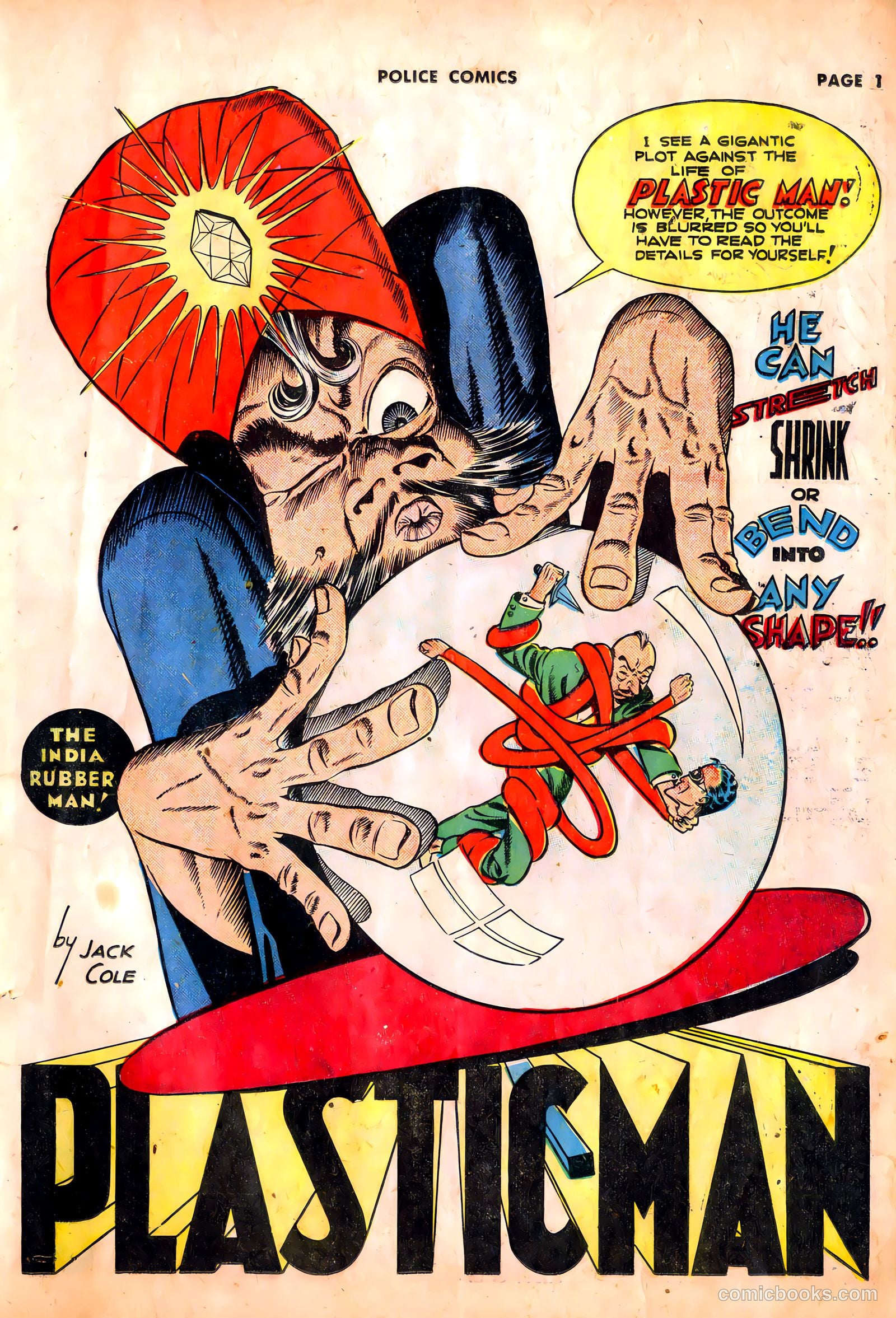Police Comics #12 (1942) — page 4 of 69