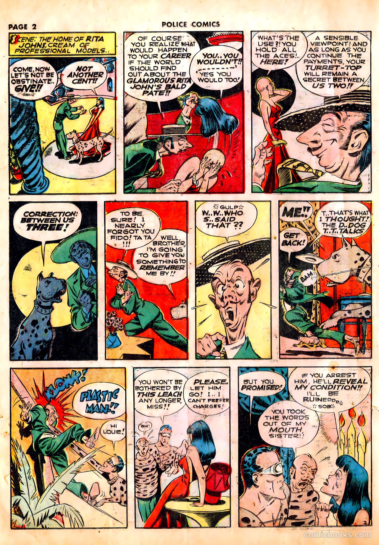 Police Comics #12 (1942) — page 5 of 69