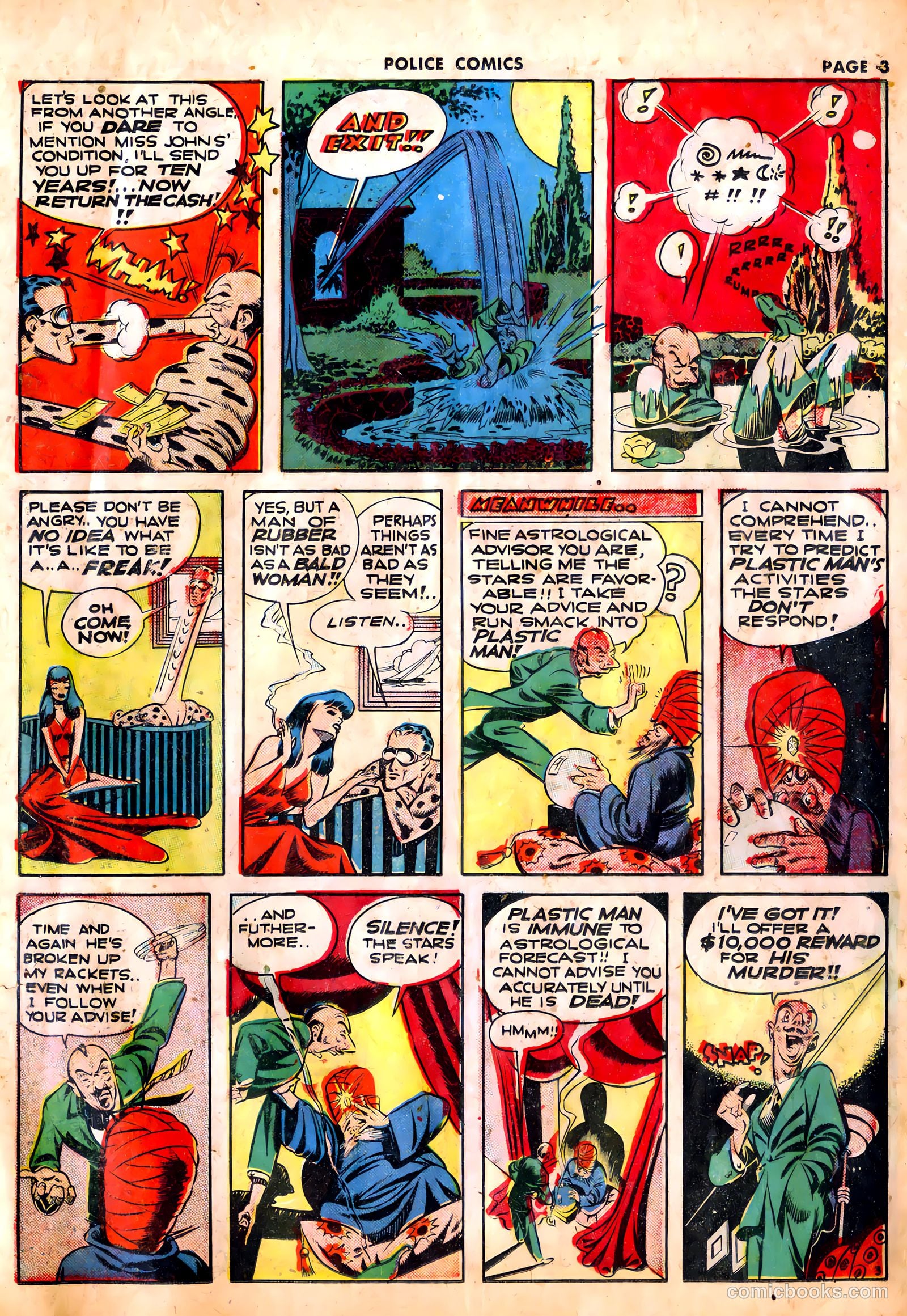 Police Comics #12 (1942) — page 6 of 69