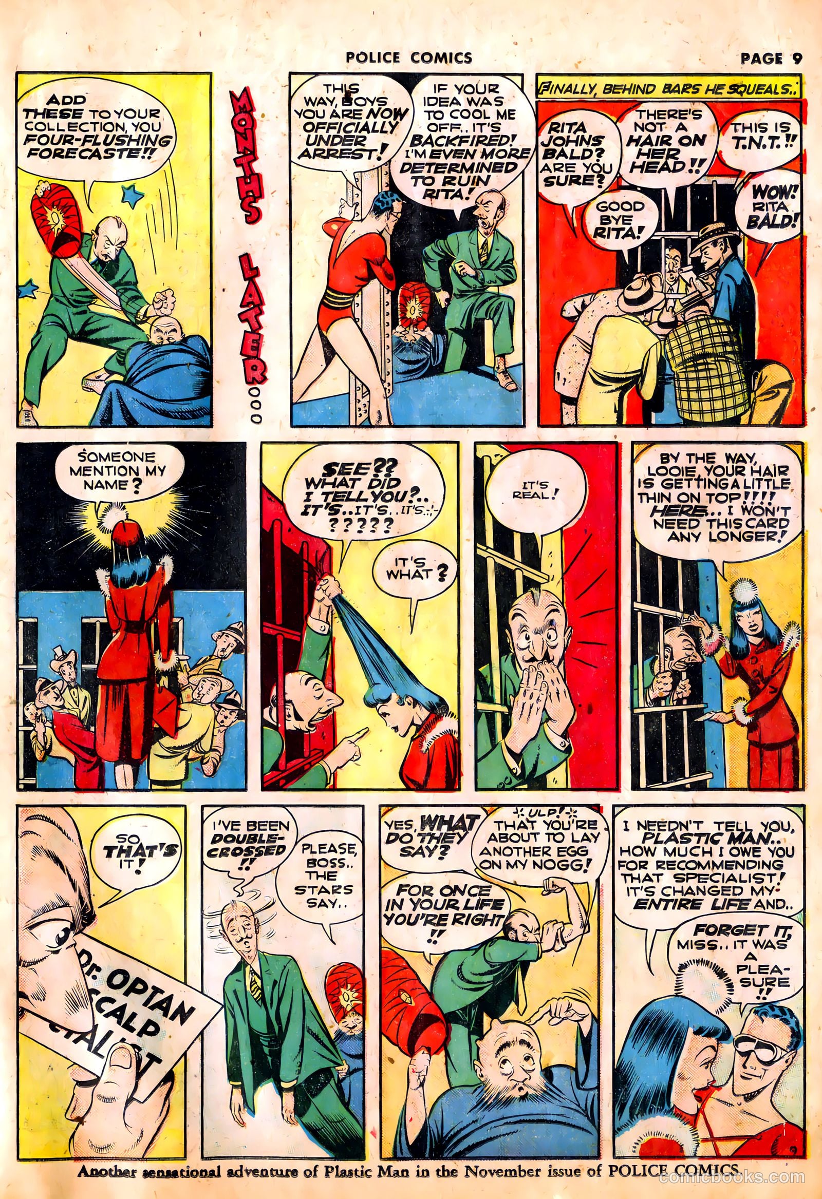 Police Comics #12 (1942) — page 12 of 69