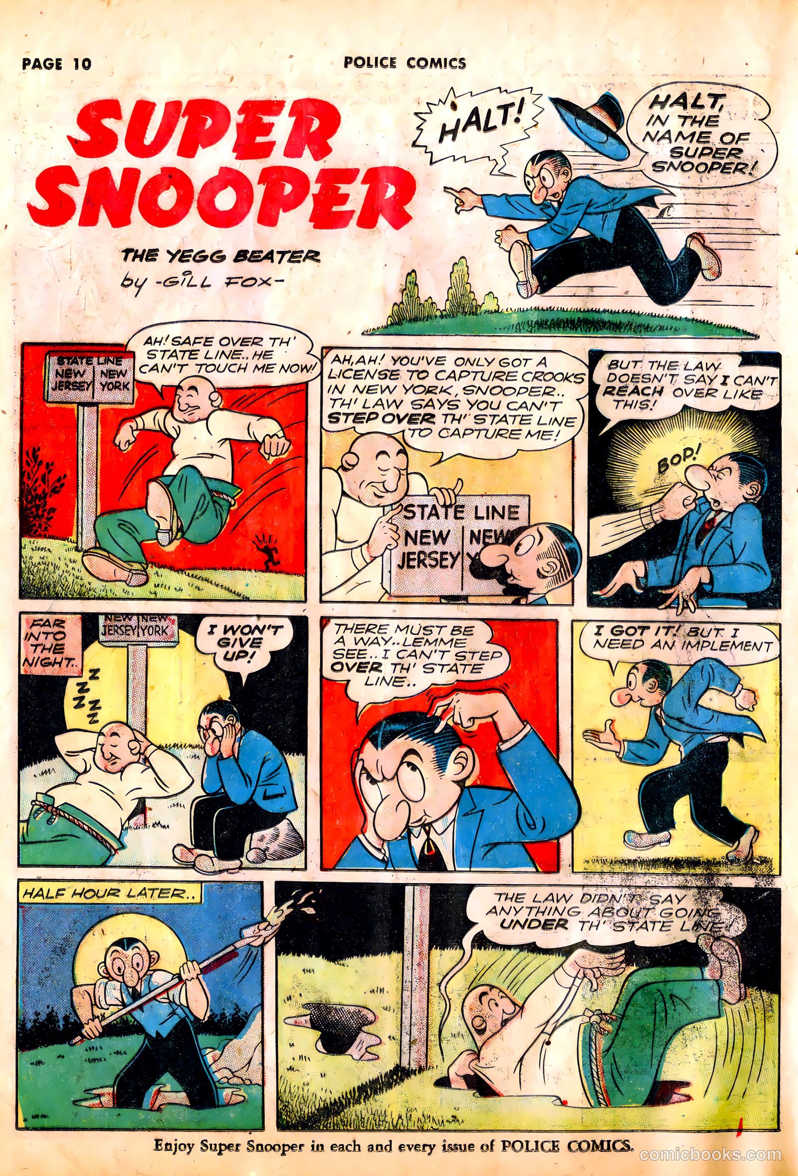 Police Comics #12 (1942) — page 13 of 69