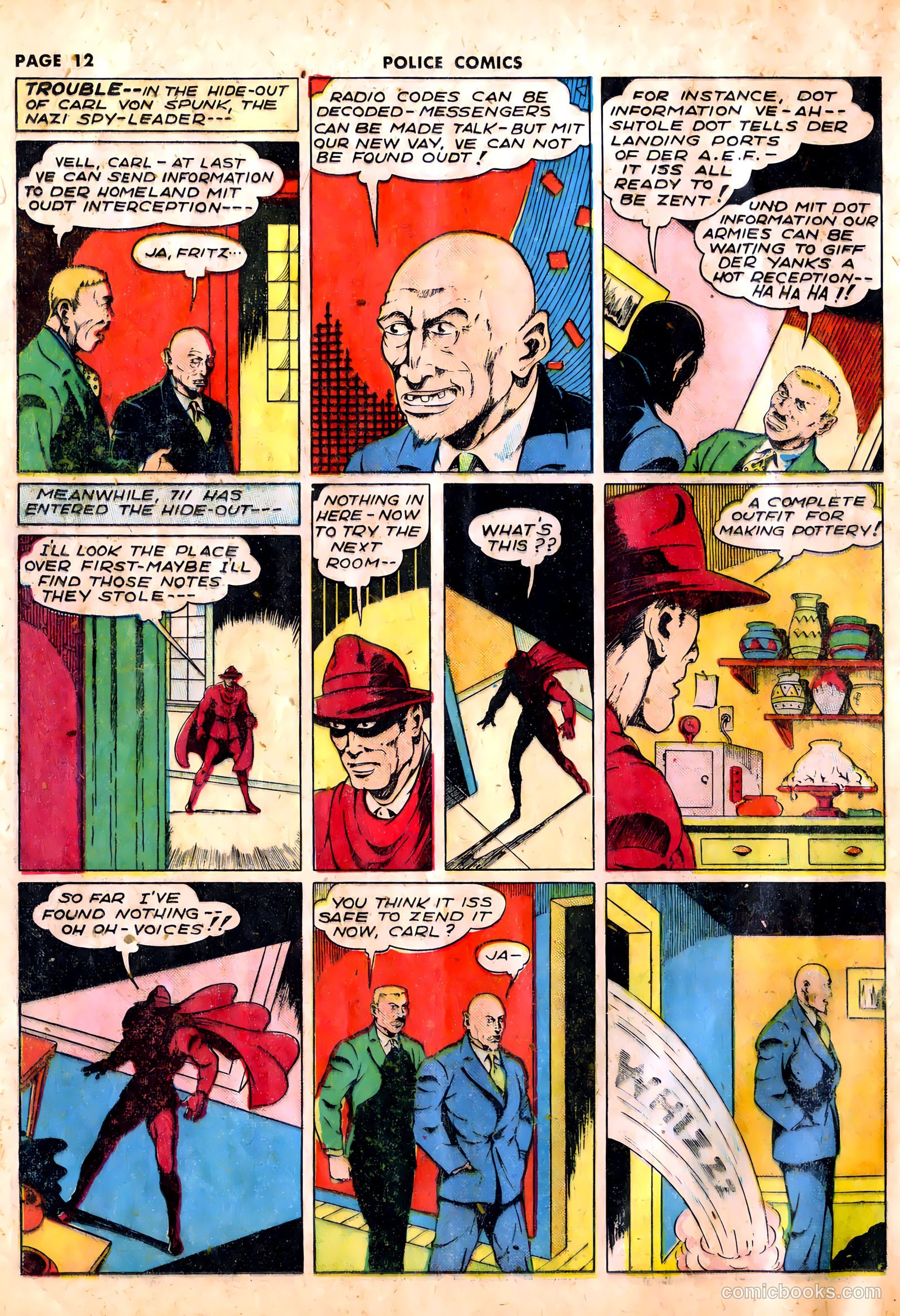 Police Comics #12 (1942) — page 15 of 69