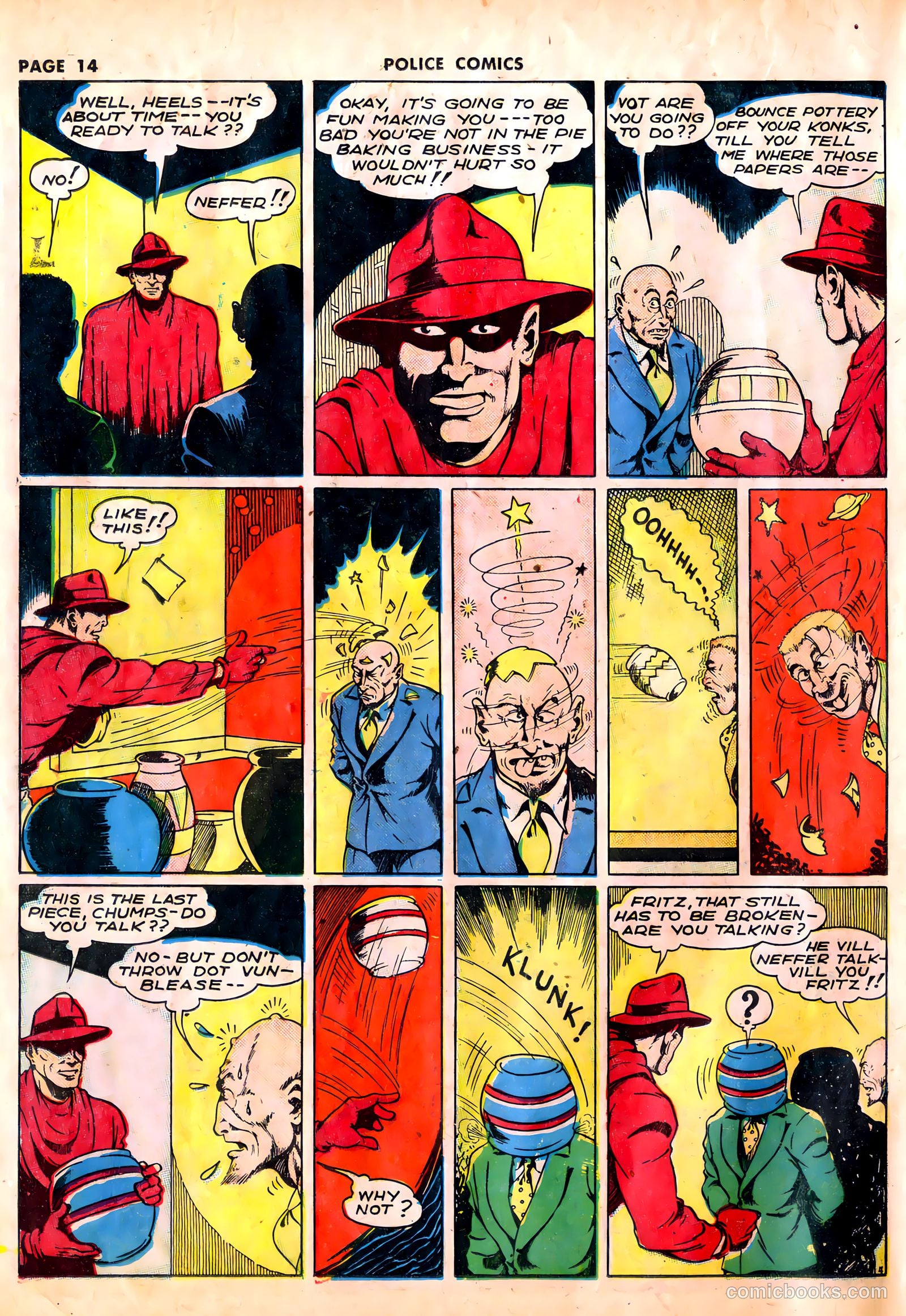 Police Comics #12 (1942) — page 17 of 69