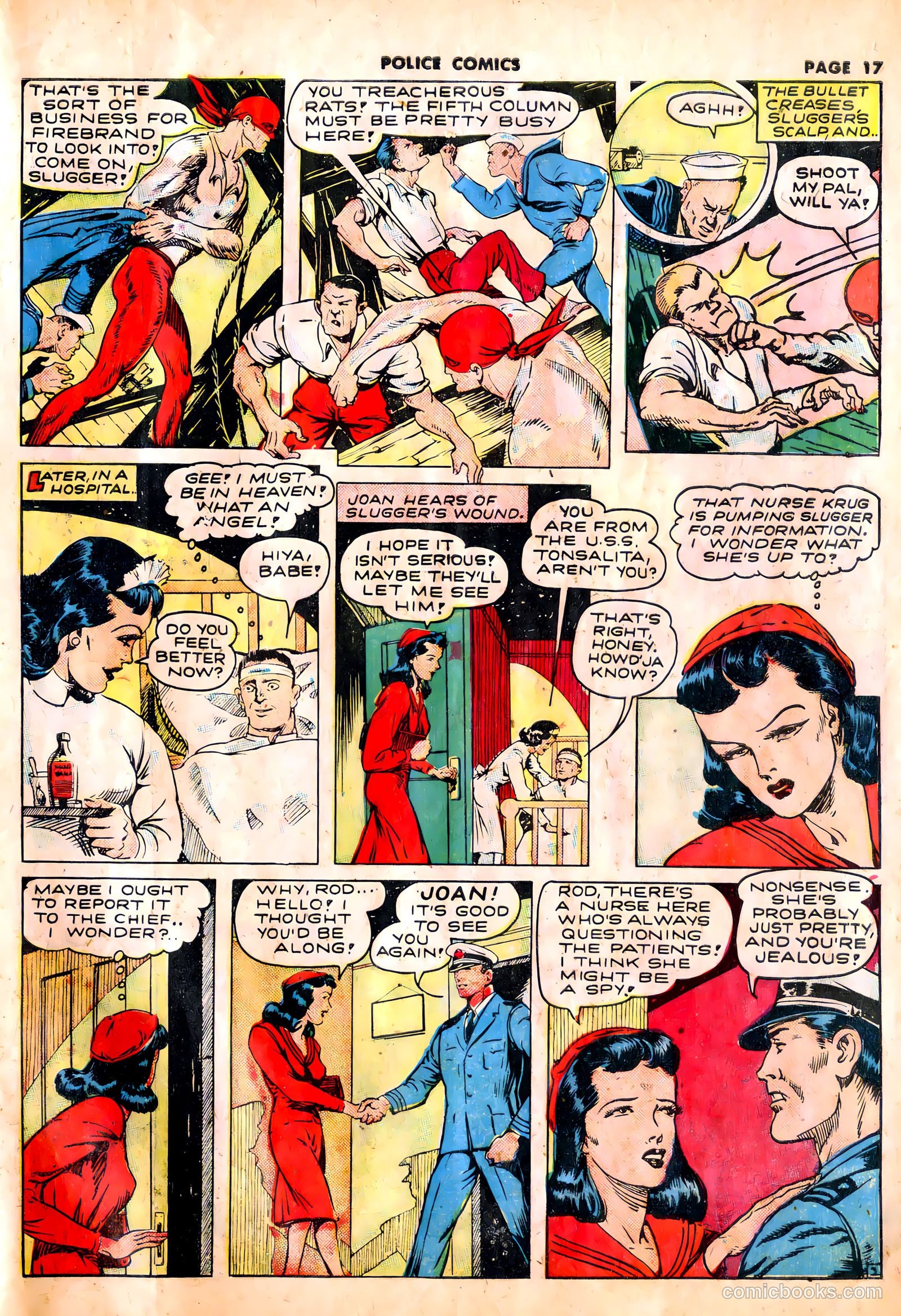 Police Comics #12 (1942) — page 20 of 69