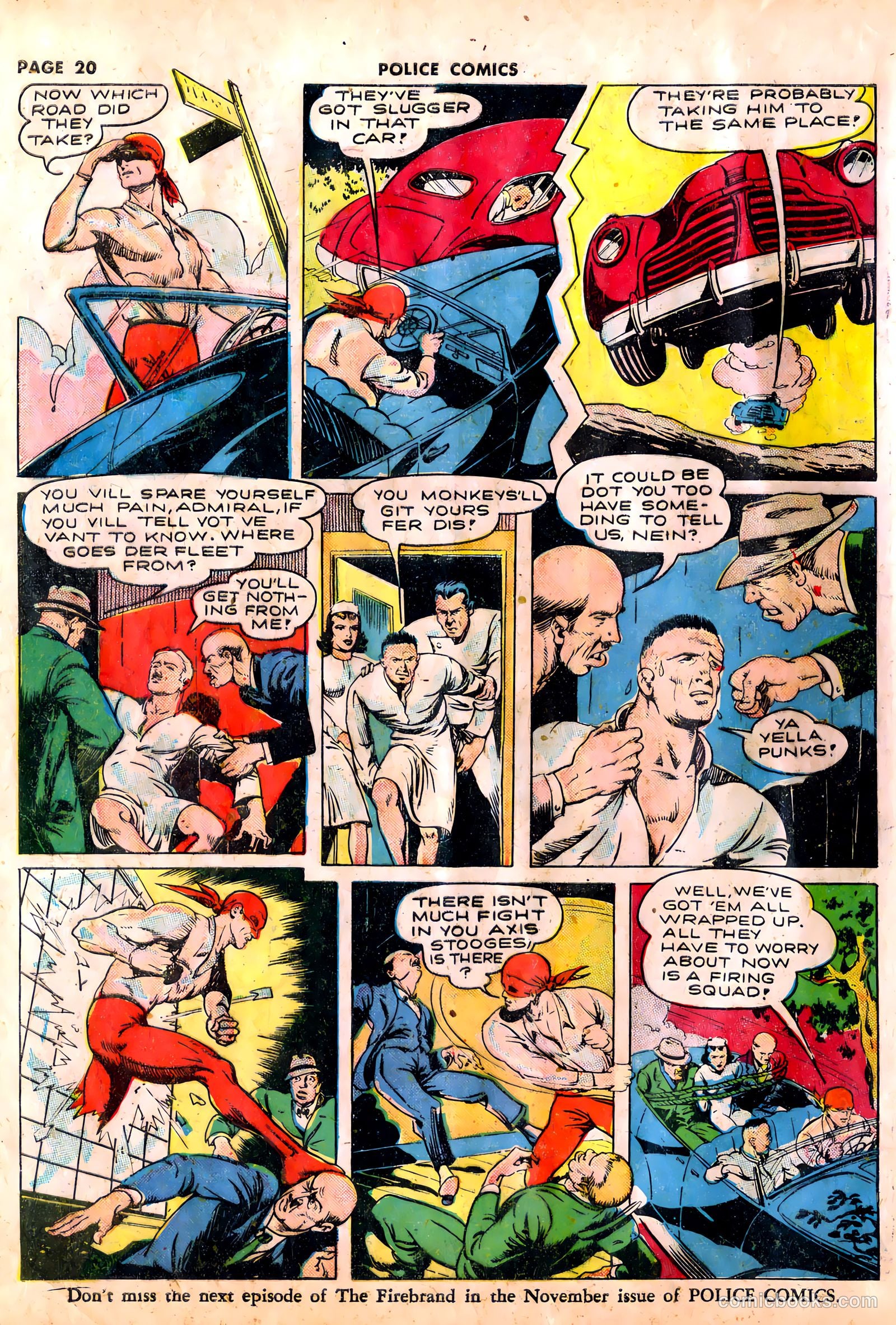 Police Comics #12 (1942) — page 23 of 69