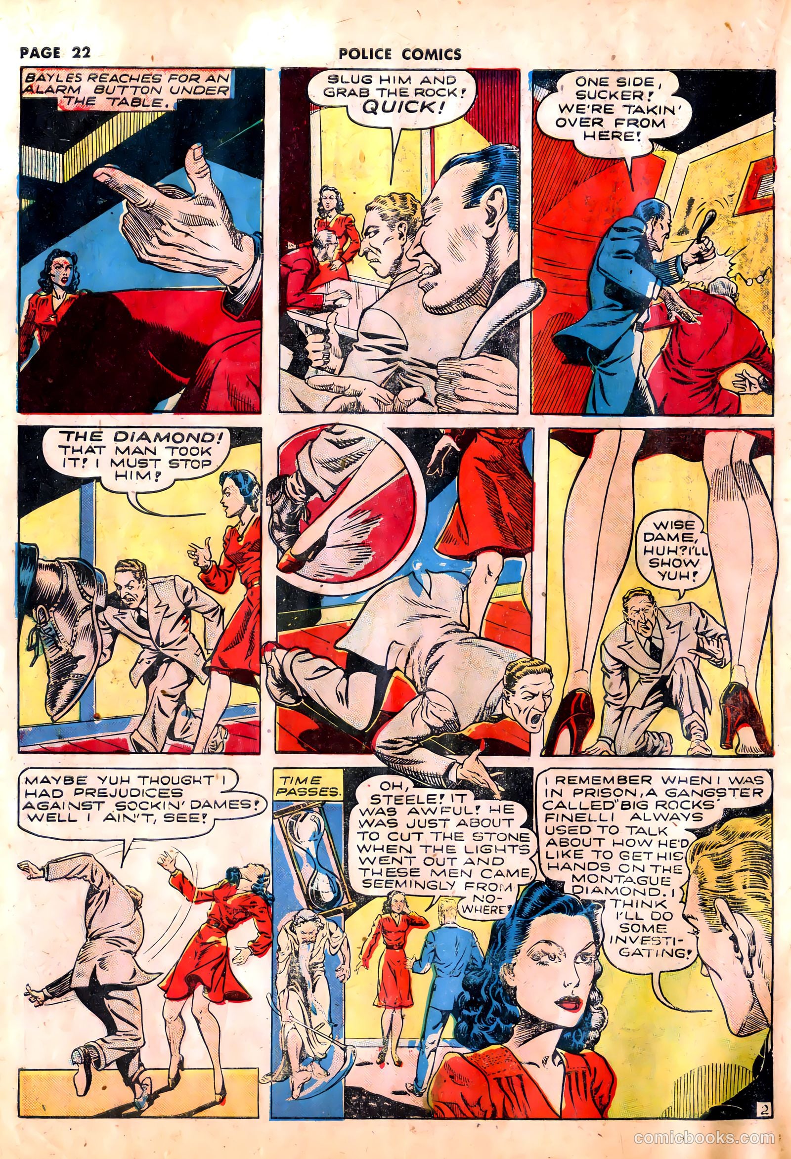 Police Comics #12 (1942) — page 25 of 69