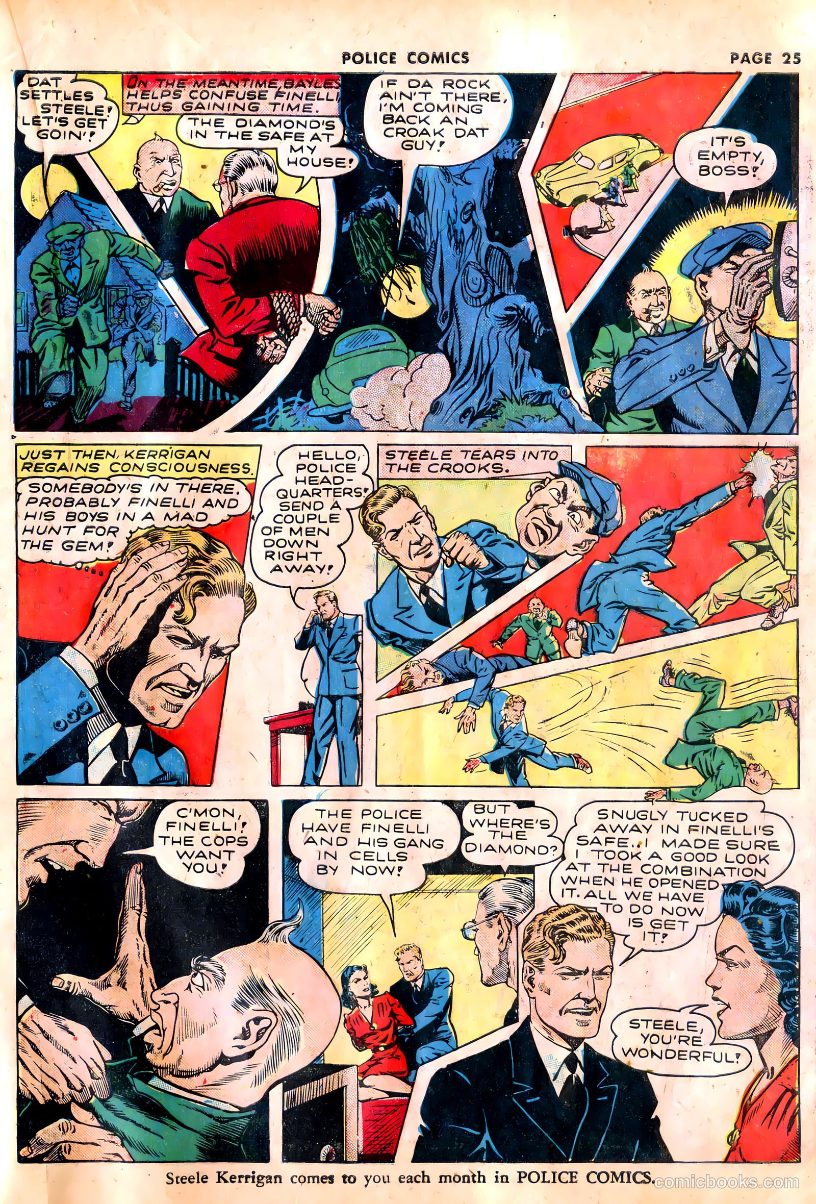 Police Comics #12 (1942) — page 28 of 69