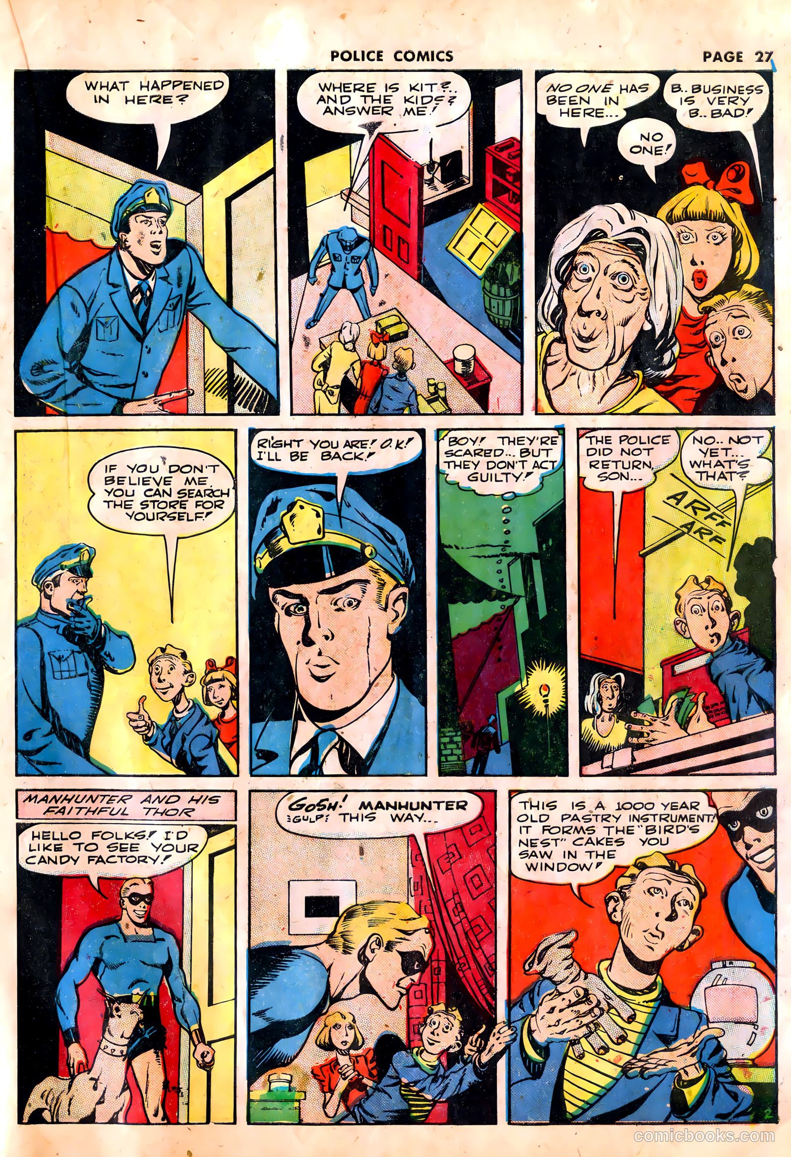 Police Comics #12 (1942) — page 30 of 69