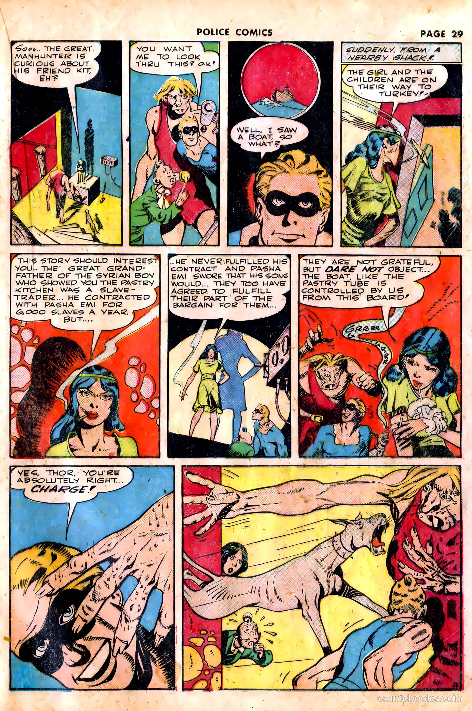 Police Comics #12 (1942) — page 32 of 69
