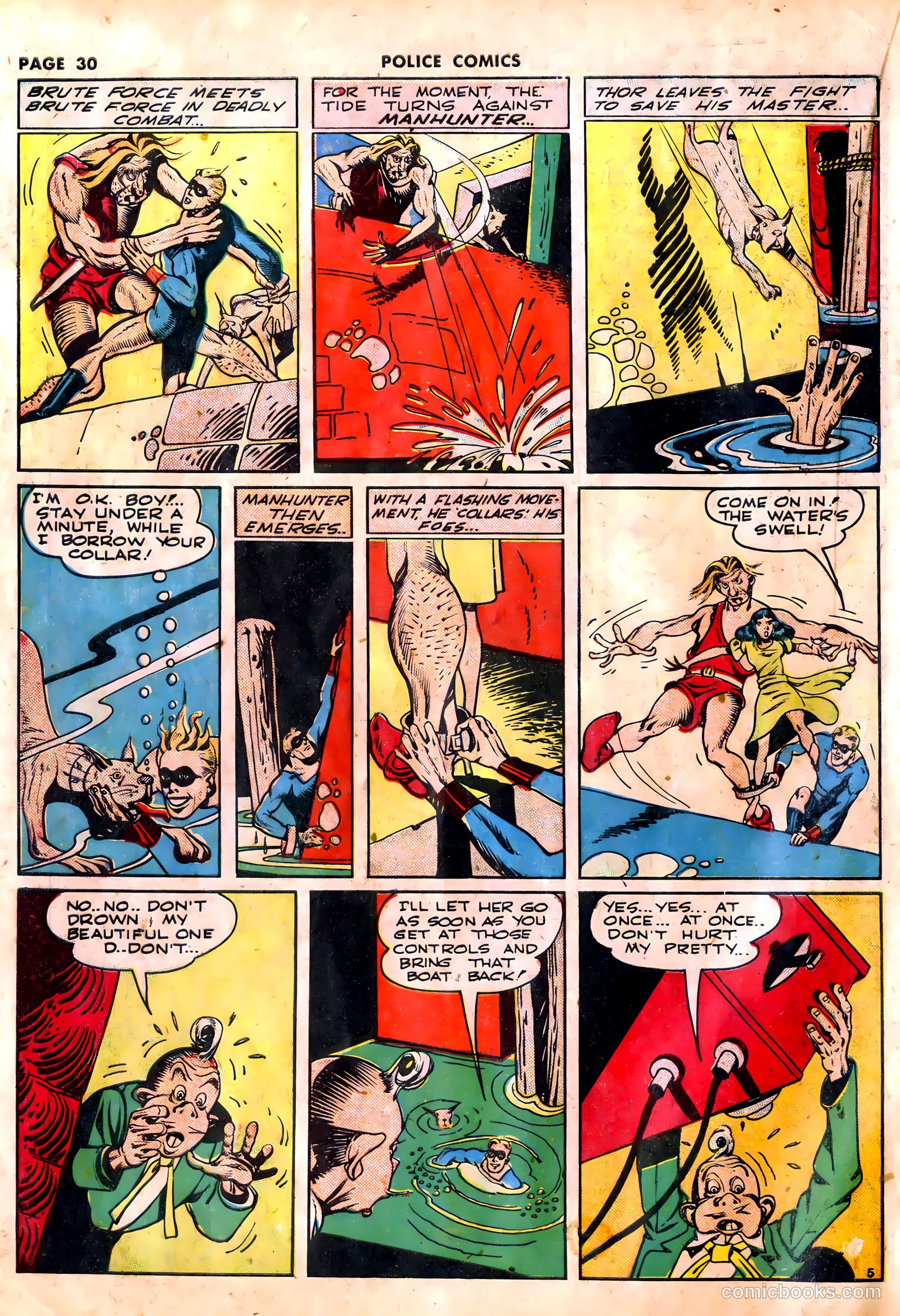 Police Comics #12 (1942) — page 33 of 69