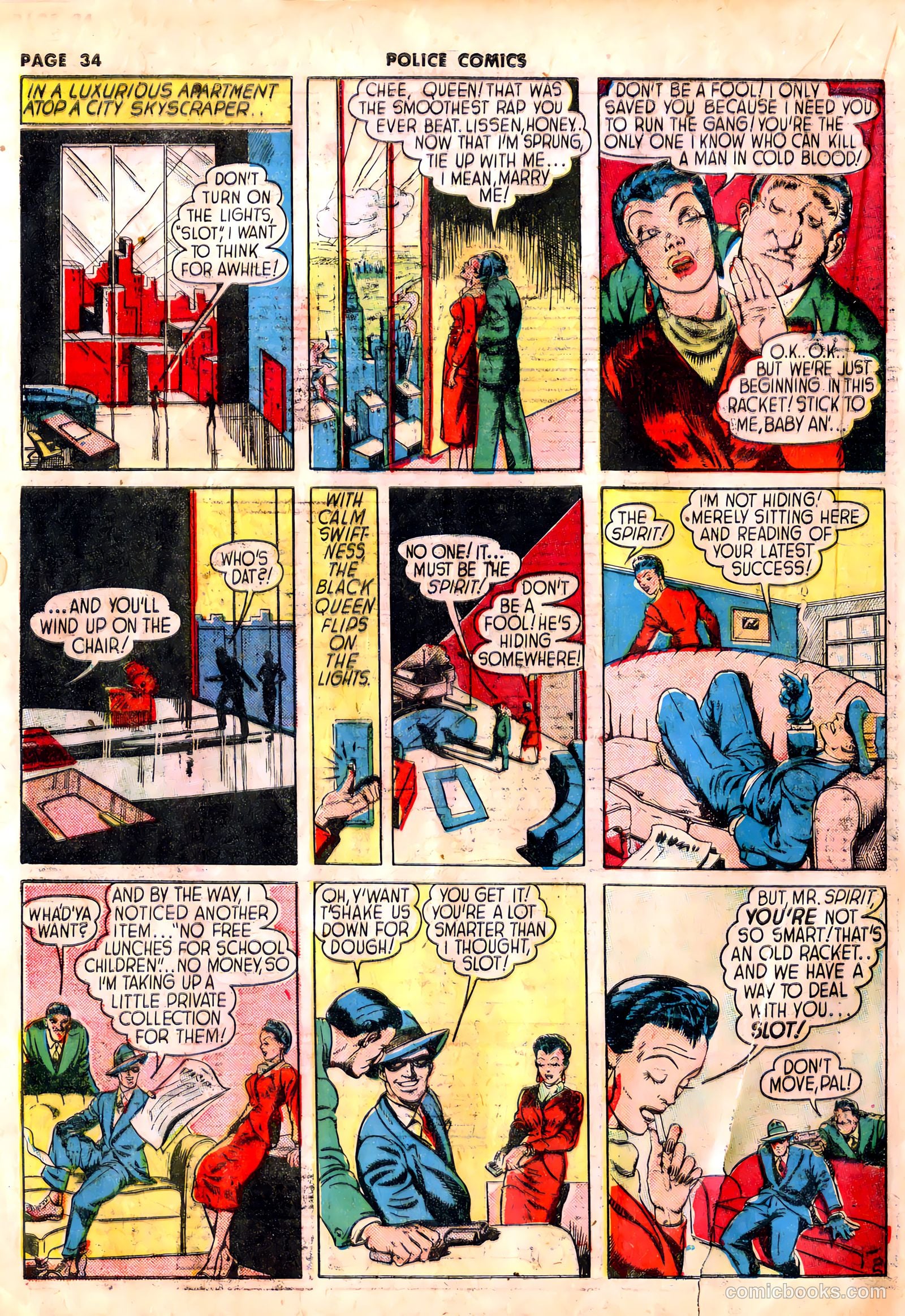 Police Comics #12 (1942) — page 37 of 69