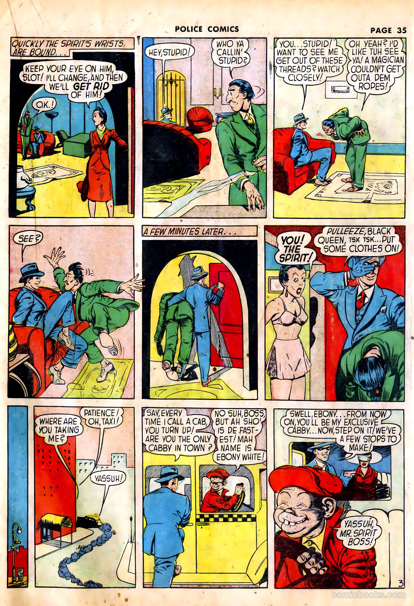 Police Comics #12 (1942) — page 38 of 69